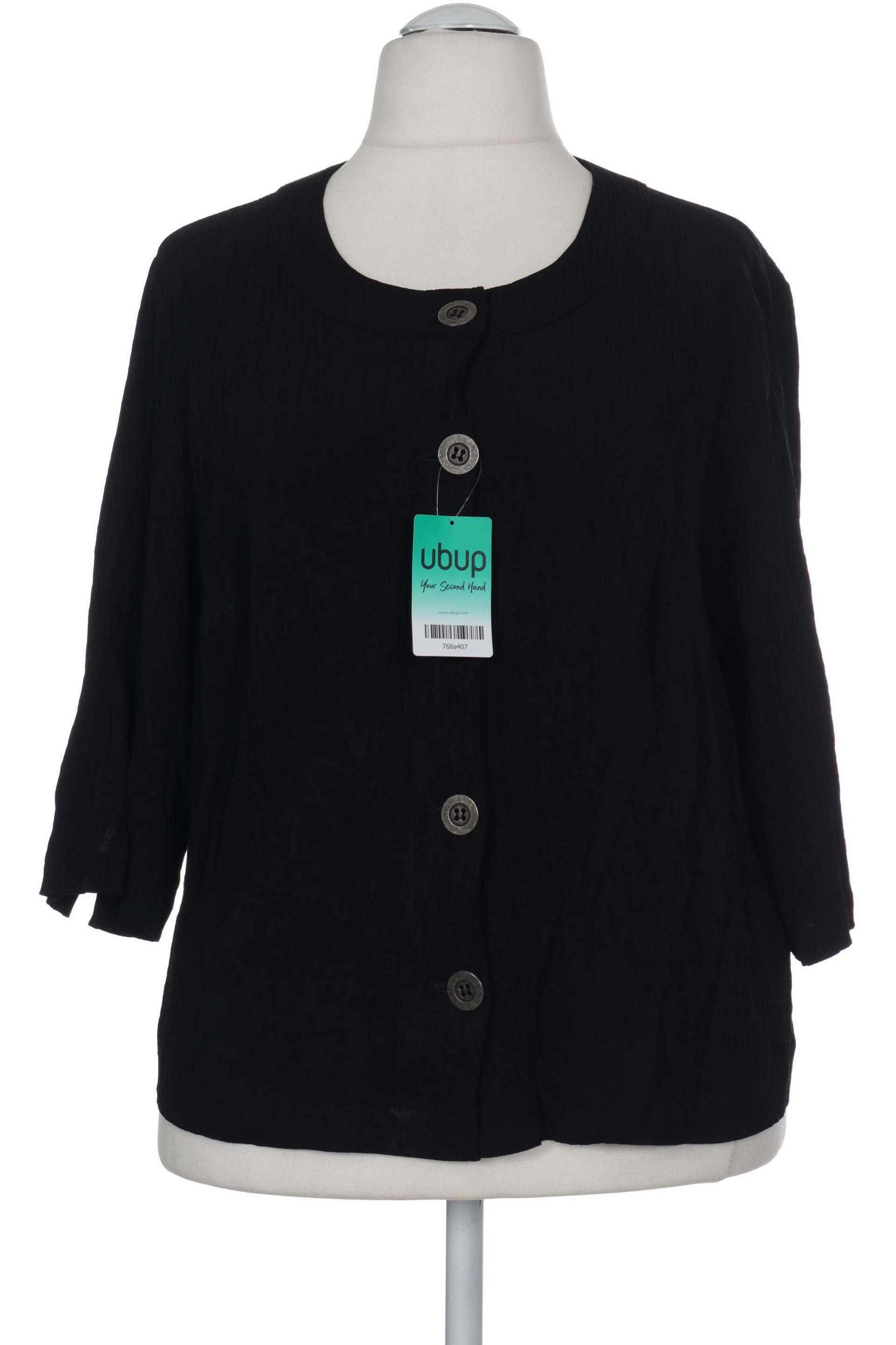 

Ulla Popken Damen Strickjacke, schwarz, Gr. 50