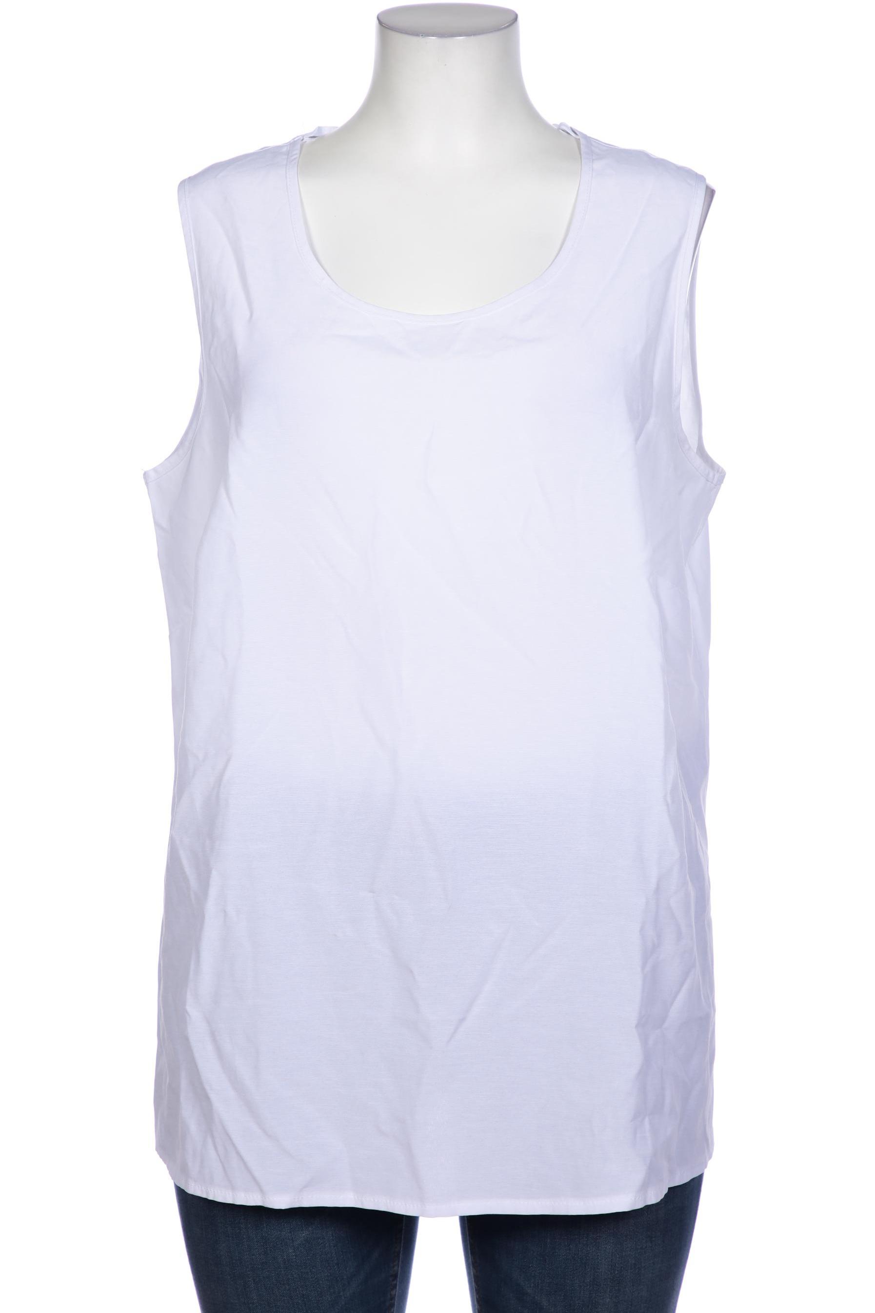 

Ulla Popken Damen Top, weiß, Gr. 52
