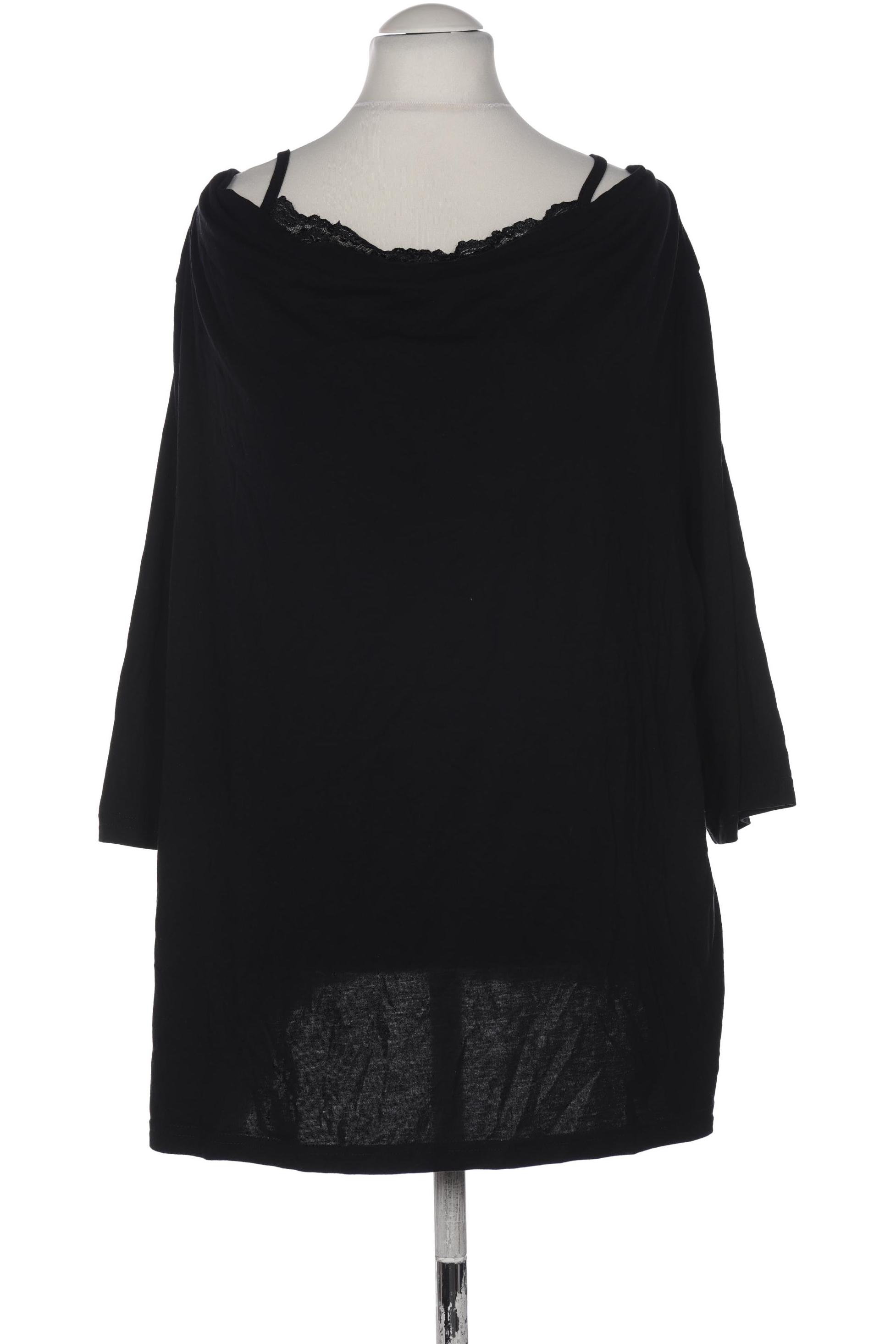 

Ulla Popken Damen T-Shirt, schwarz, Gr. 54
