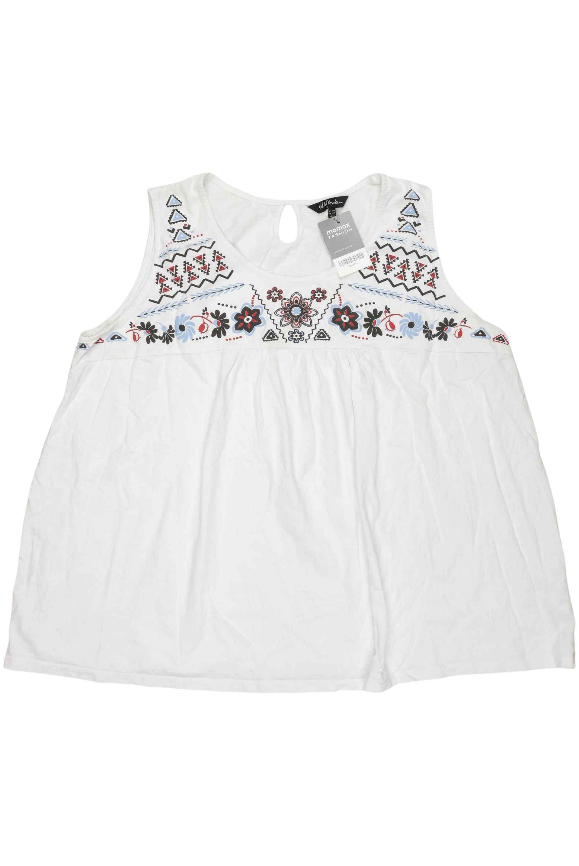 

Ulla Popken Damen Top, weiß, Gr. 58