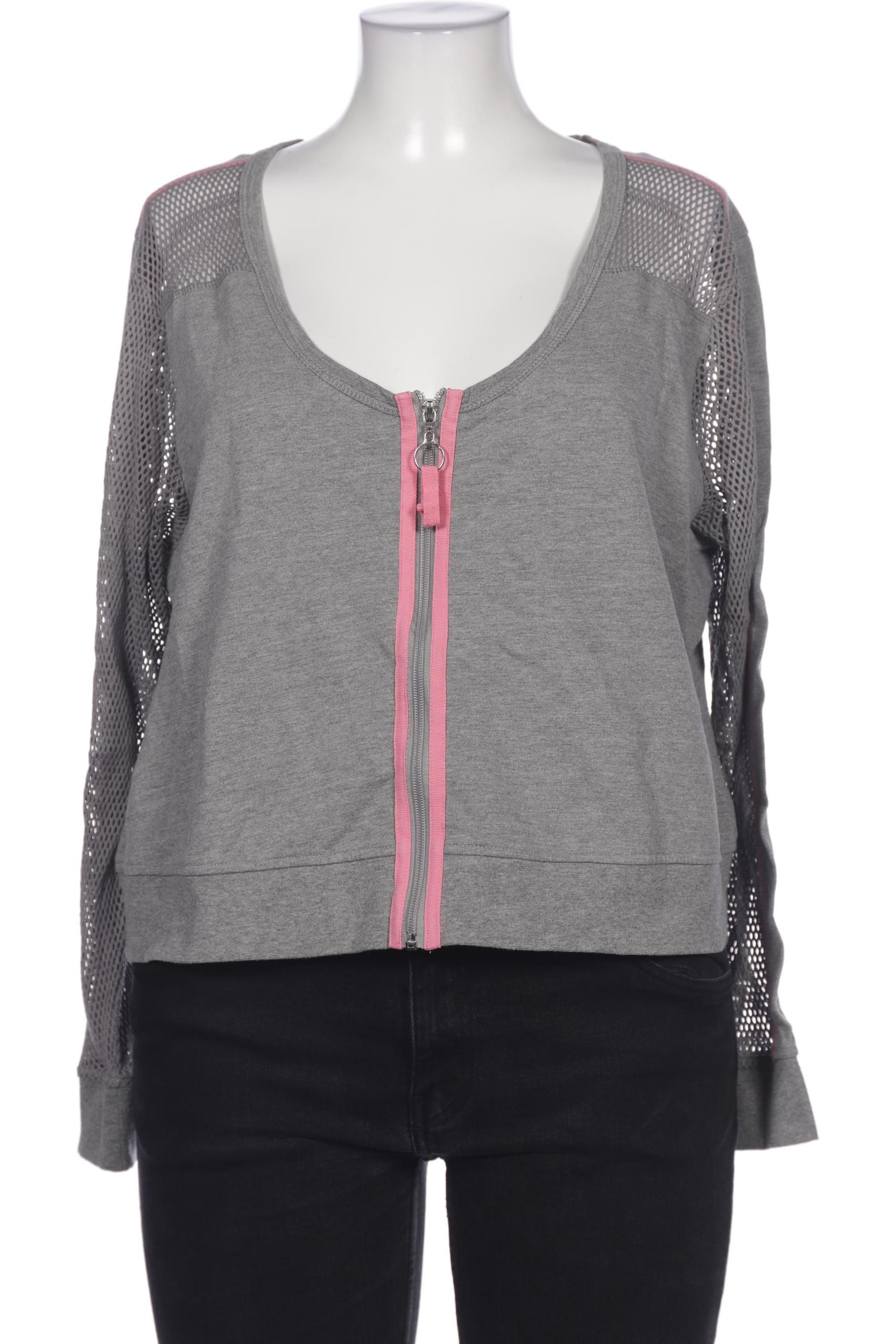 

Ulla Popken Damen Strickjacke, grau