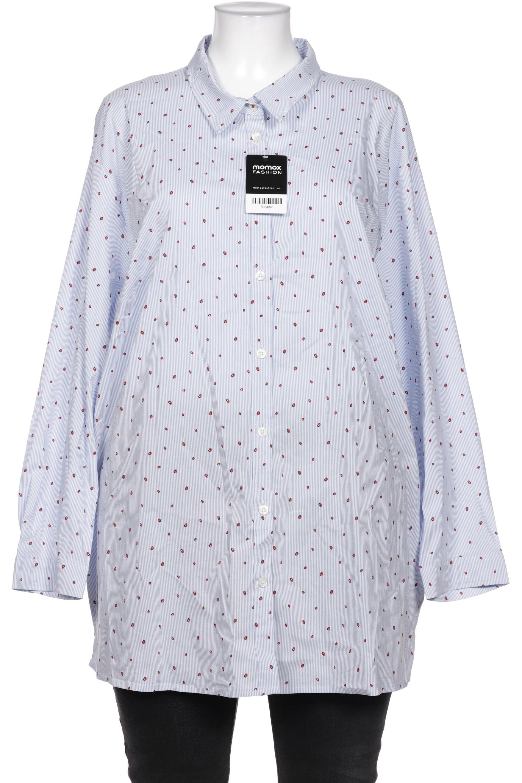 

Ulla Popken Damen Bluse, blau, Gr. 48