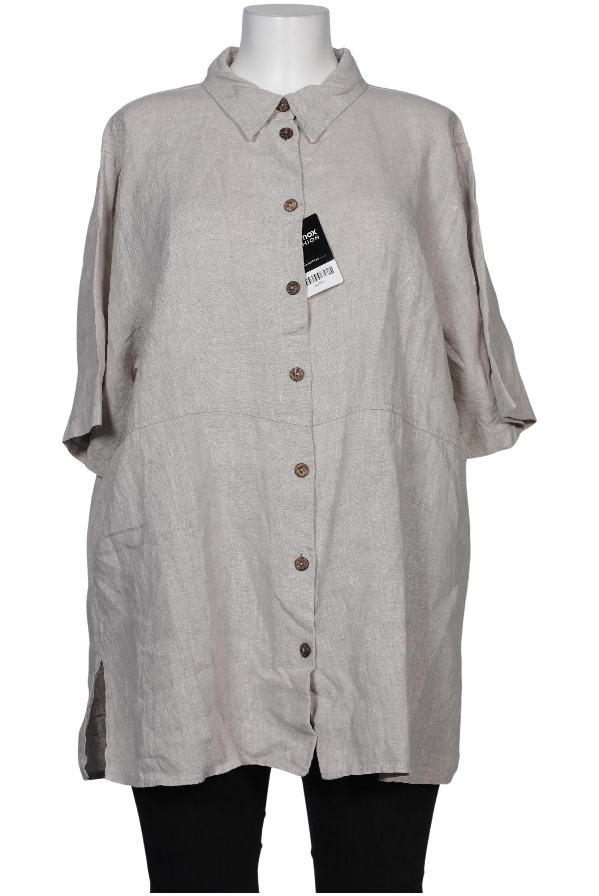 

Ulla Popken Damen Bluse, beige, Gr. 46