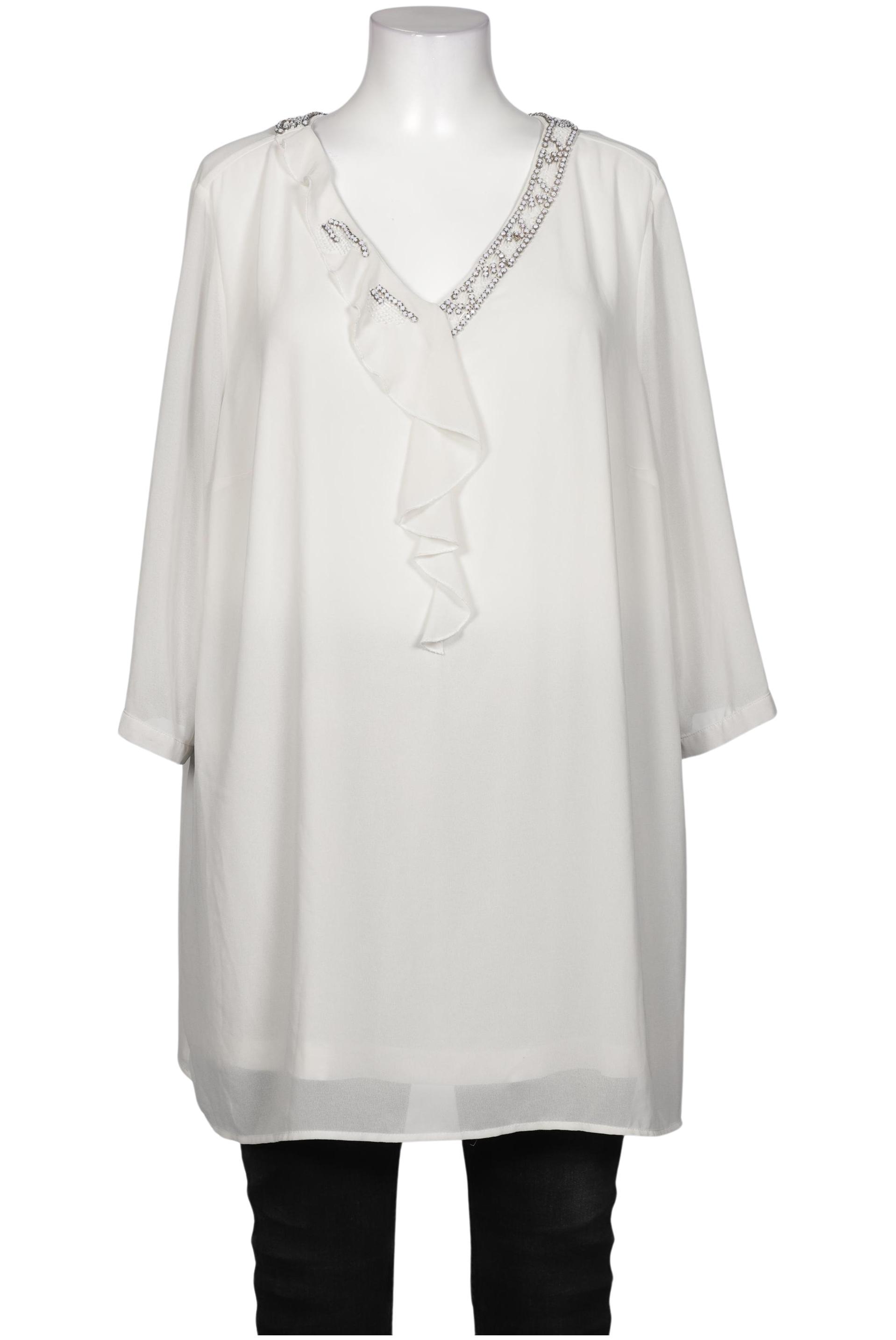 

Ulla Popken Damen Bluse, weiß, Gr. 52