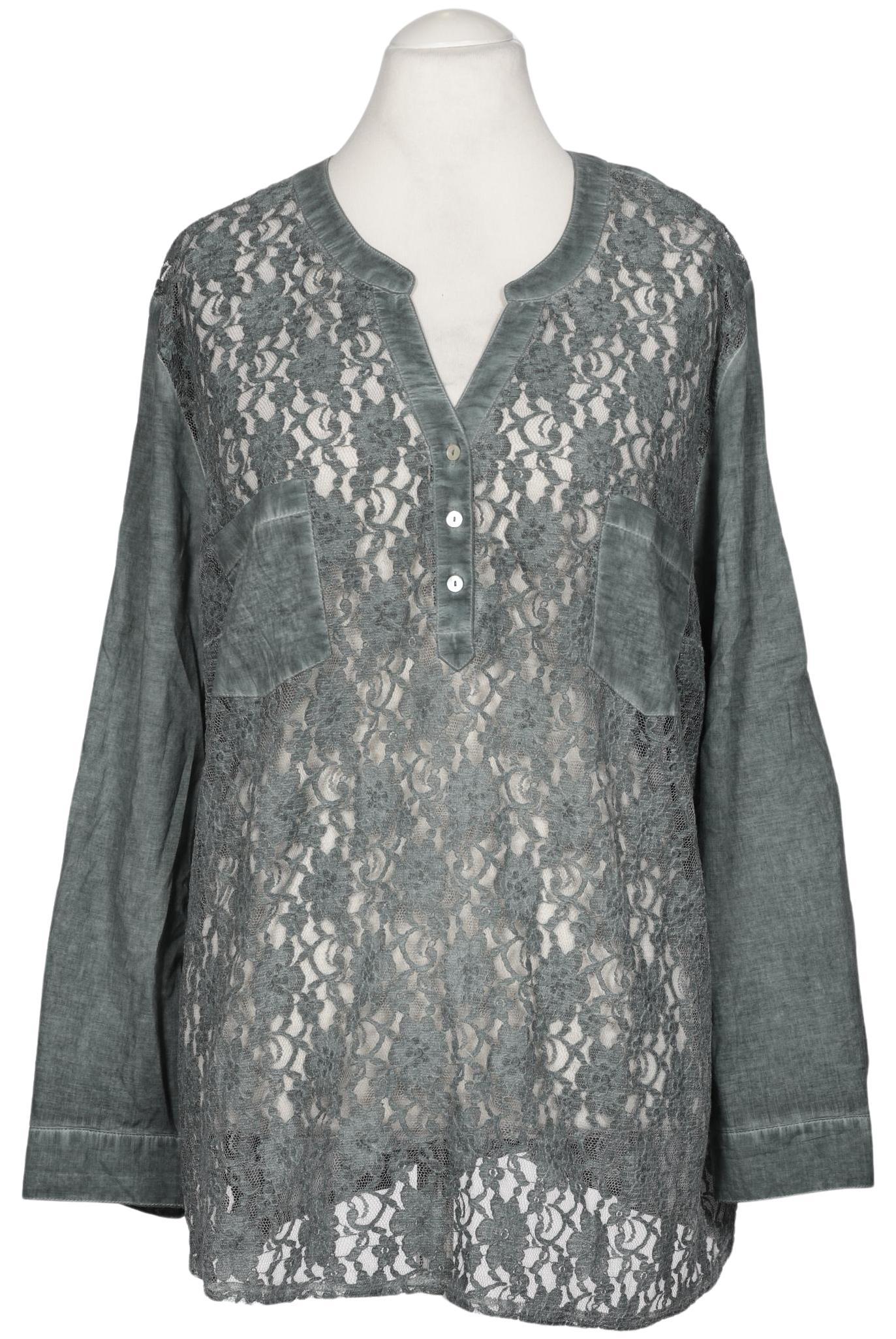 

Ulla Popken Damen Bluse, grün, Gr. 50