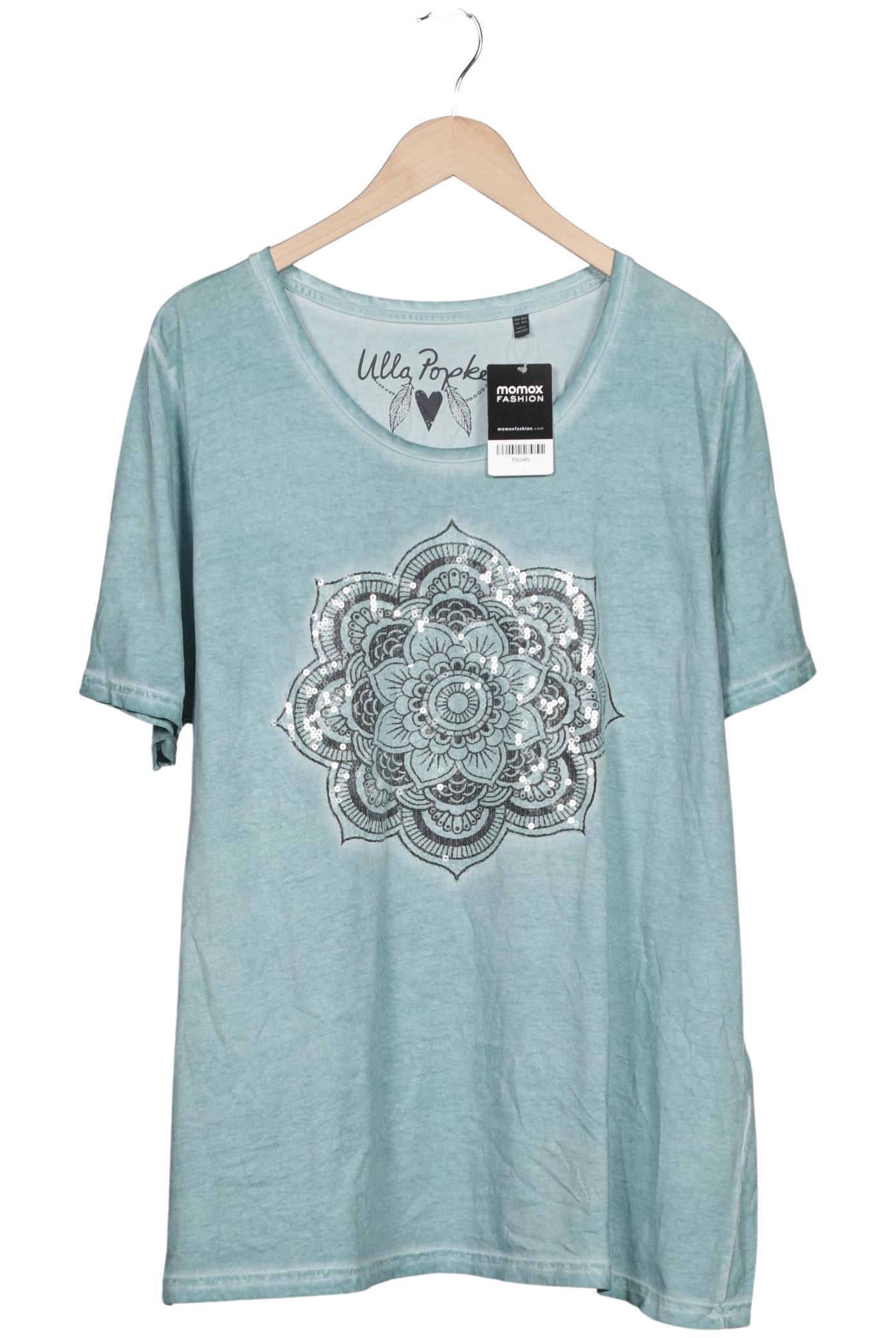 

Ulla Popken Damen T-Shirt, türkis, Gr. 50