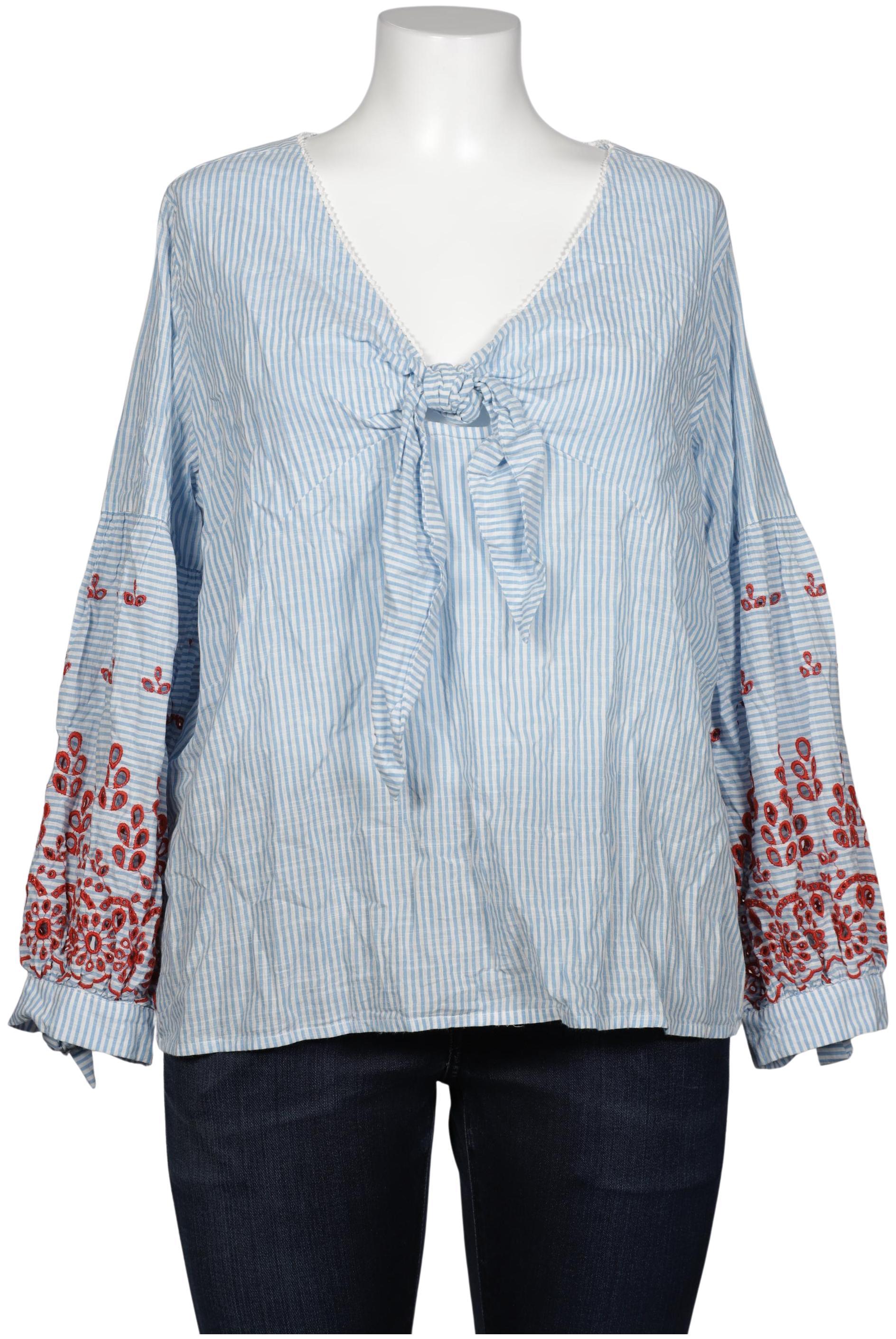 

Ulla Popken Damen Bluse, hellblau, Gr. 46