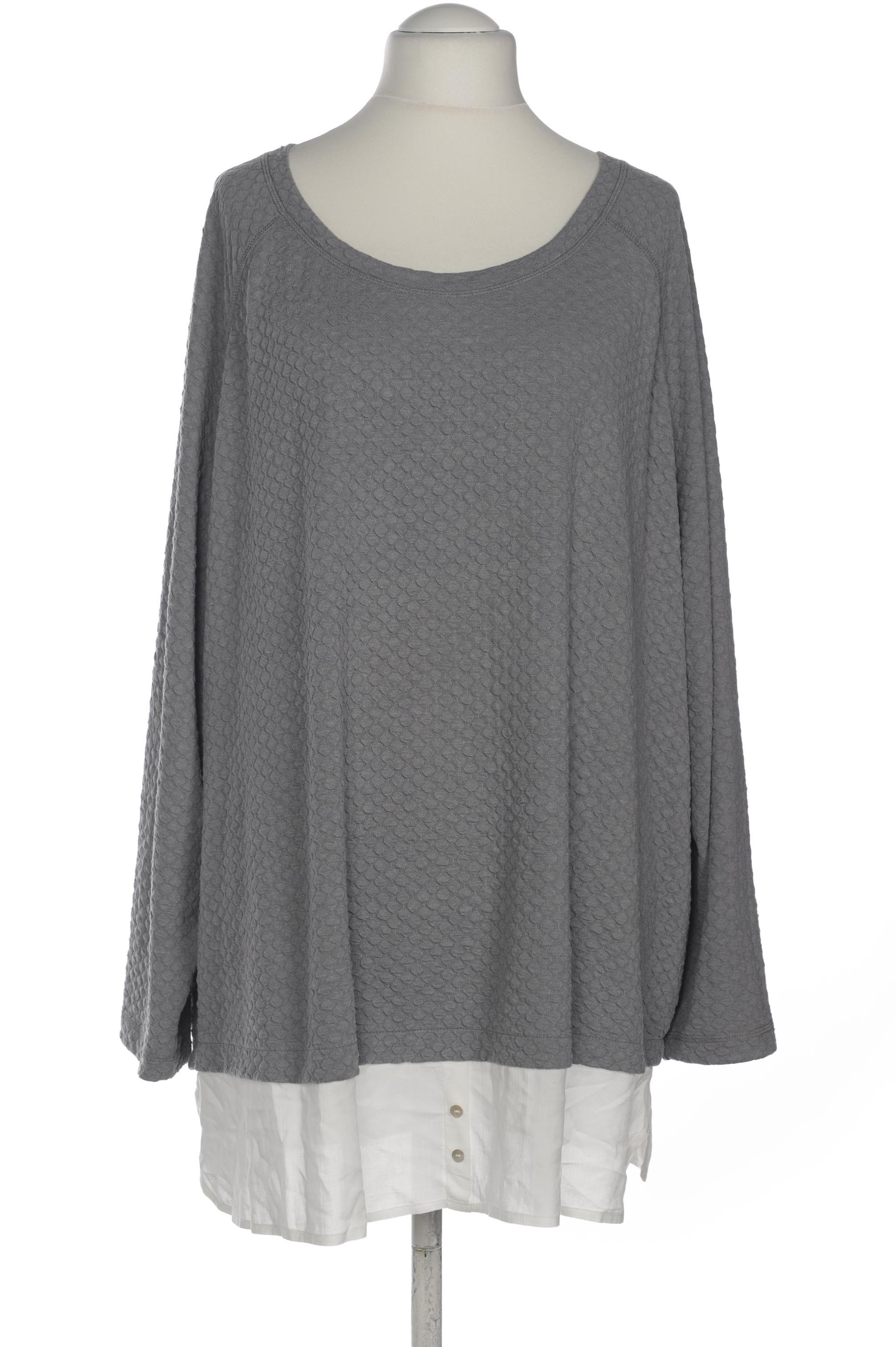 

Ulla Popken Damen Pullover, grau, Gr. 54
