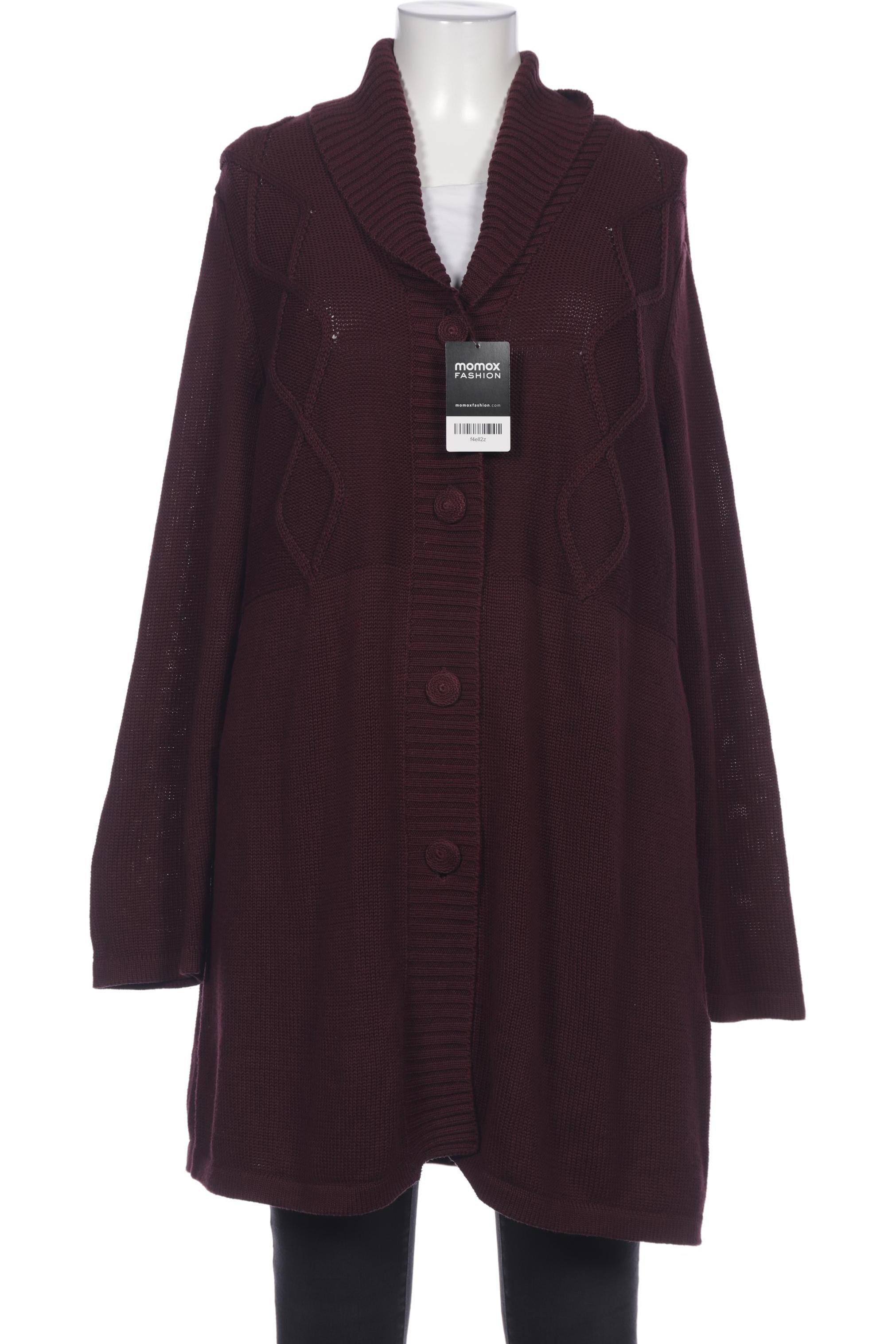 

Ulla Popken Damen Strickjacke, bordeaux