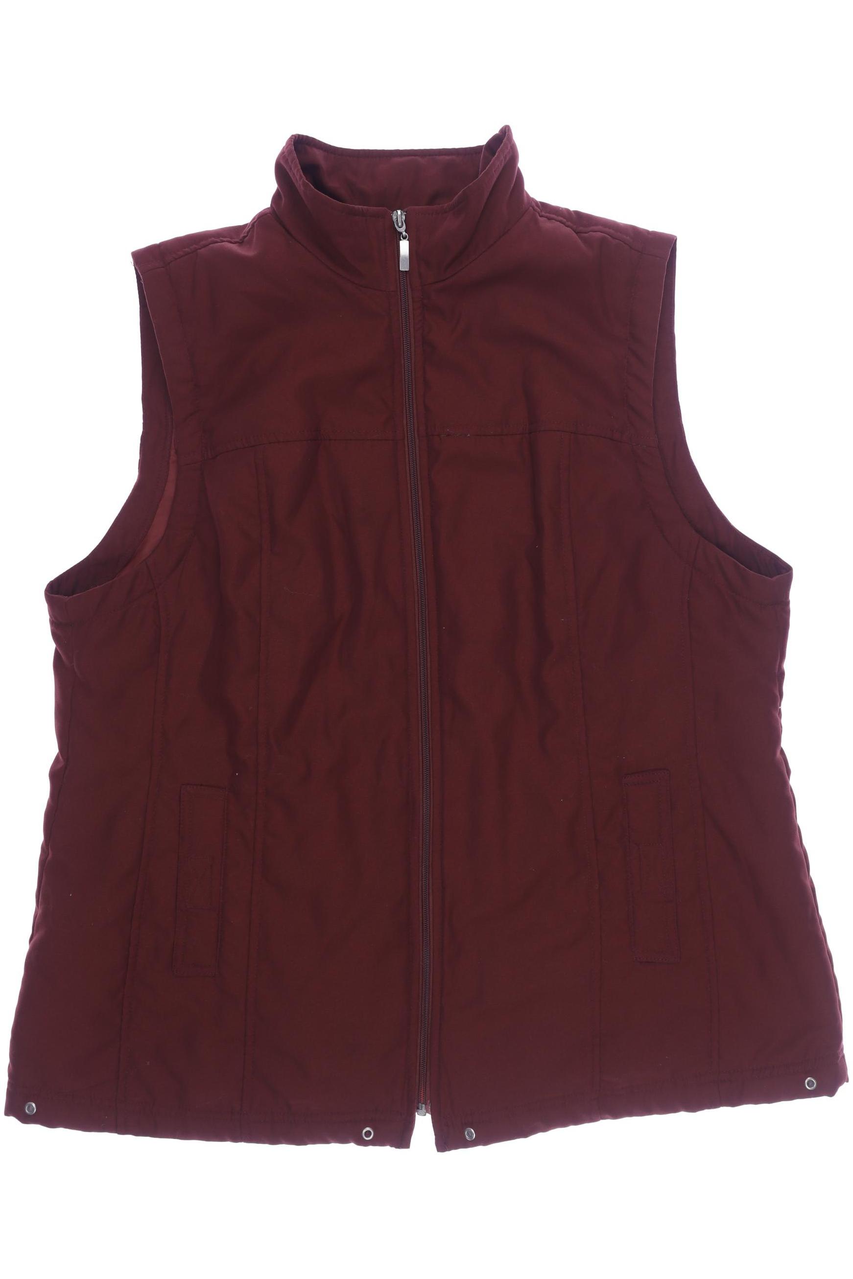 

Ulla Popken Damen Weste, bordeaux, Gr. 46