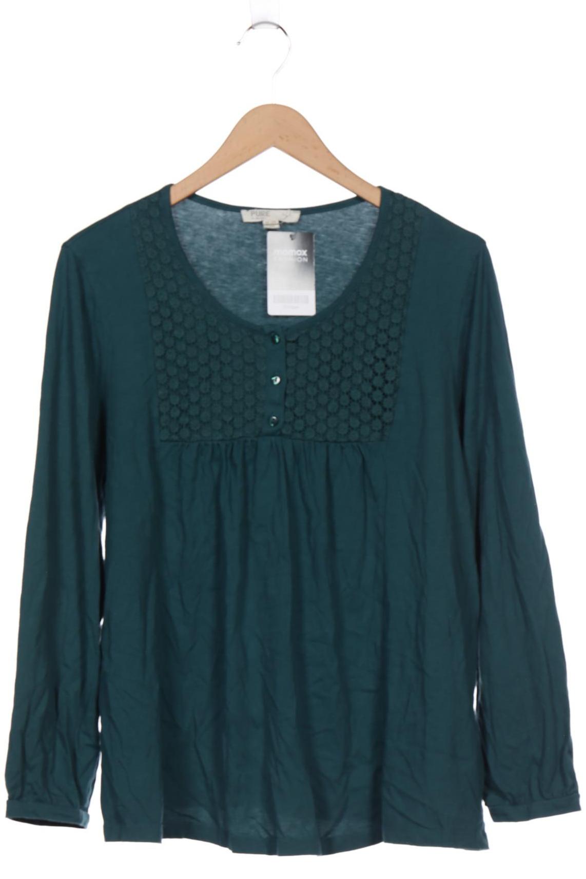 

Ulla Popken Damen Langarmshirt, grün, Gr. 46