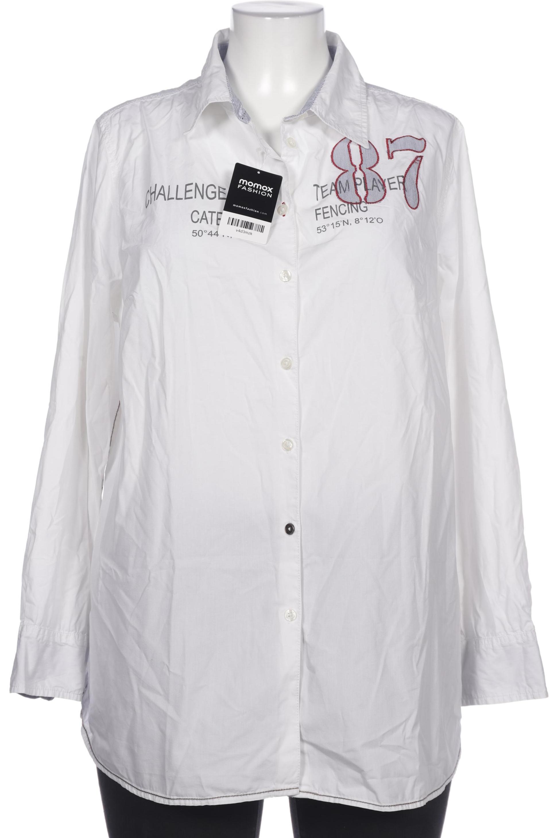 

Ulla Popken Damen Bluse, weiß, Gr. 46