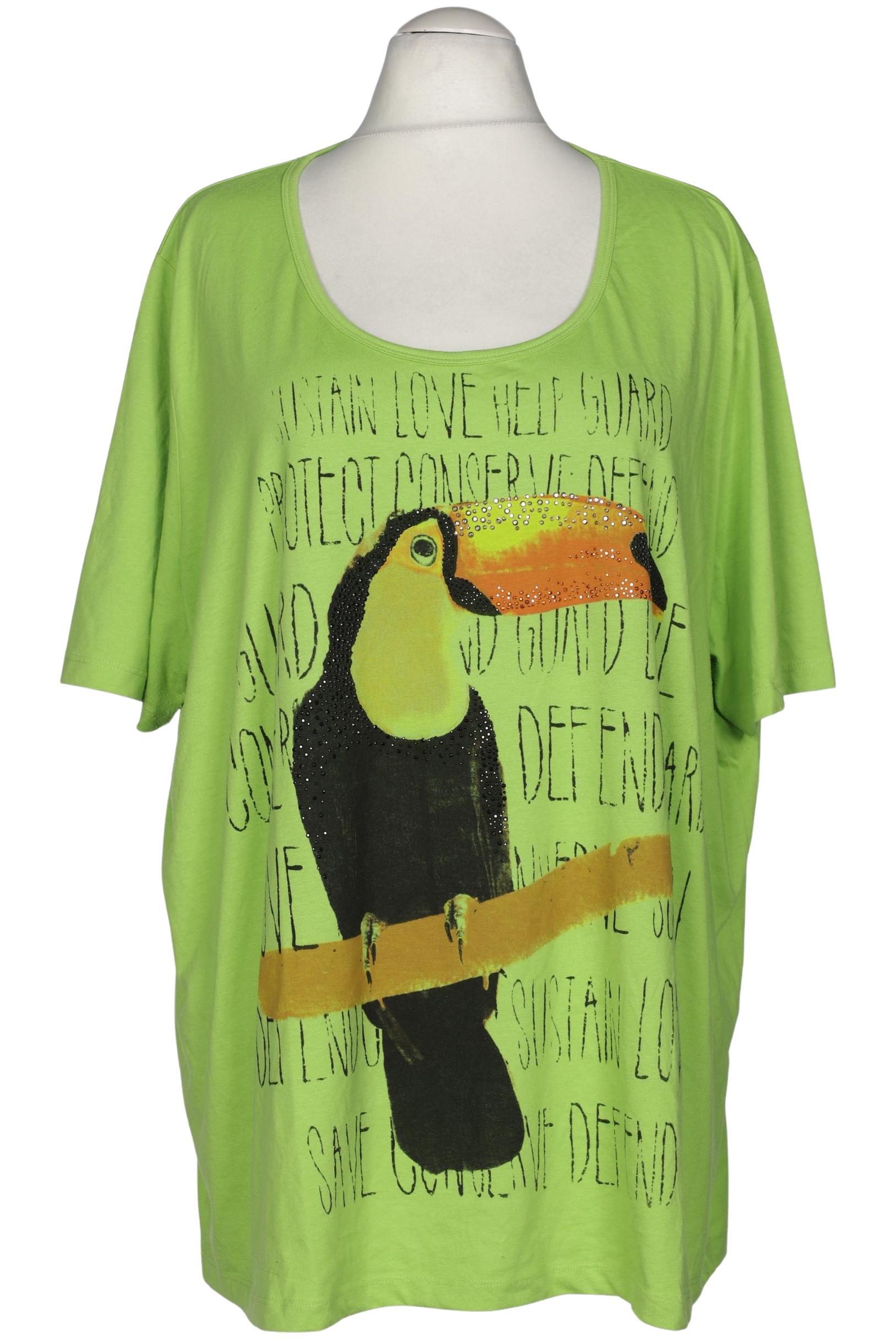 

Ulla Popken Damen T-Shirt, hellgrün, Gr. 54