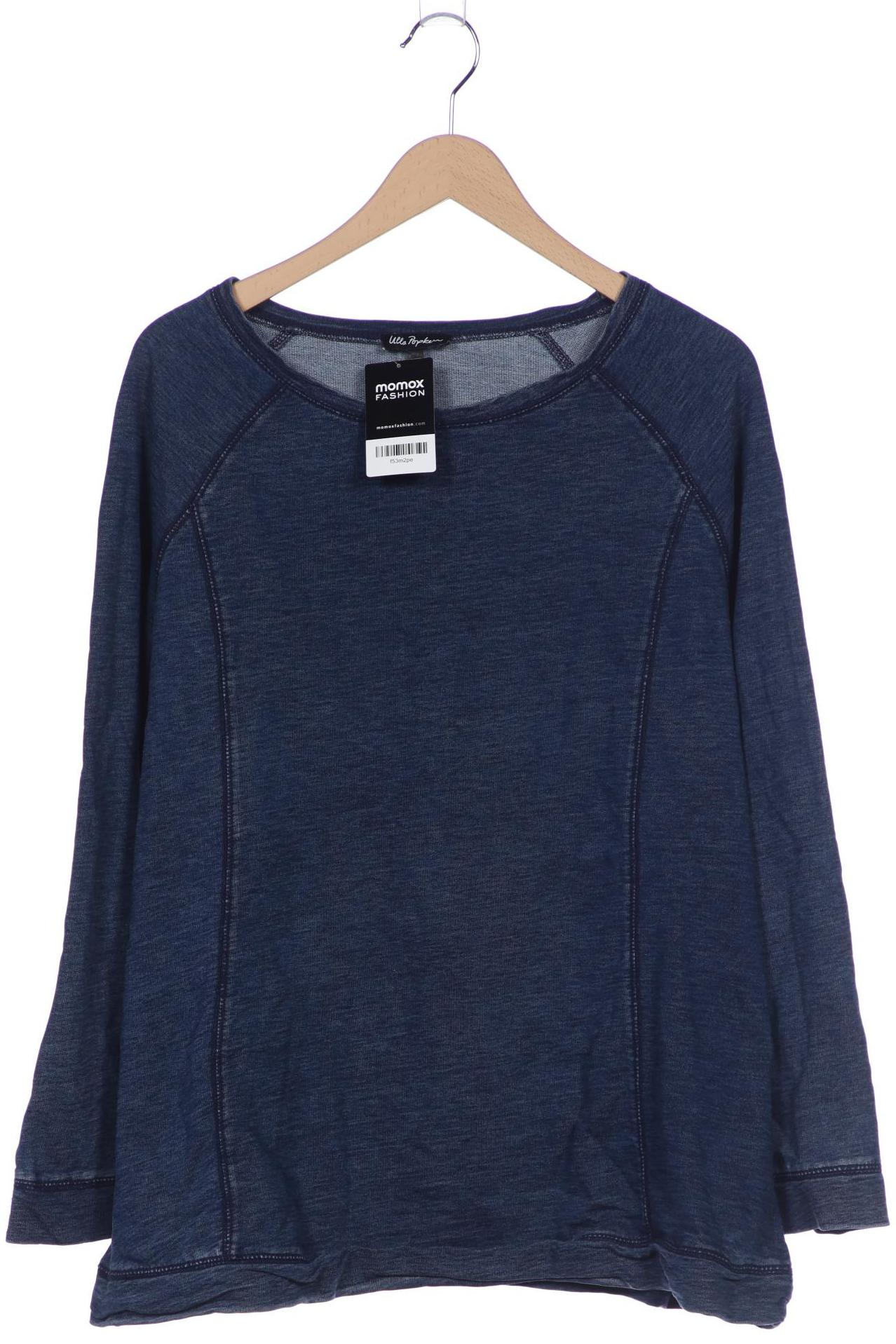 

Ulla Popken Damen Sweatshirt, blau, Gr. 48