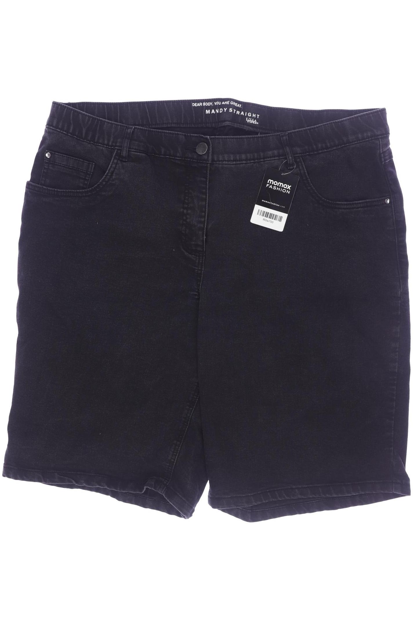 

Ulla Popken Damen Shorts, schwarz, Gr. 50