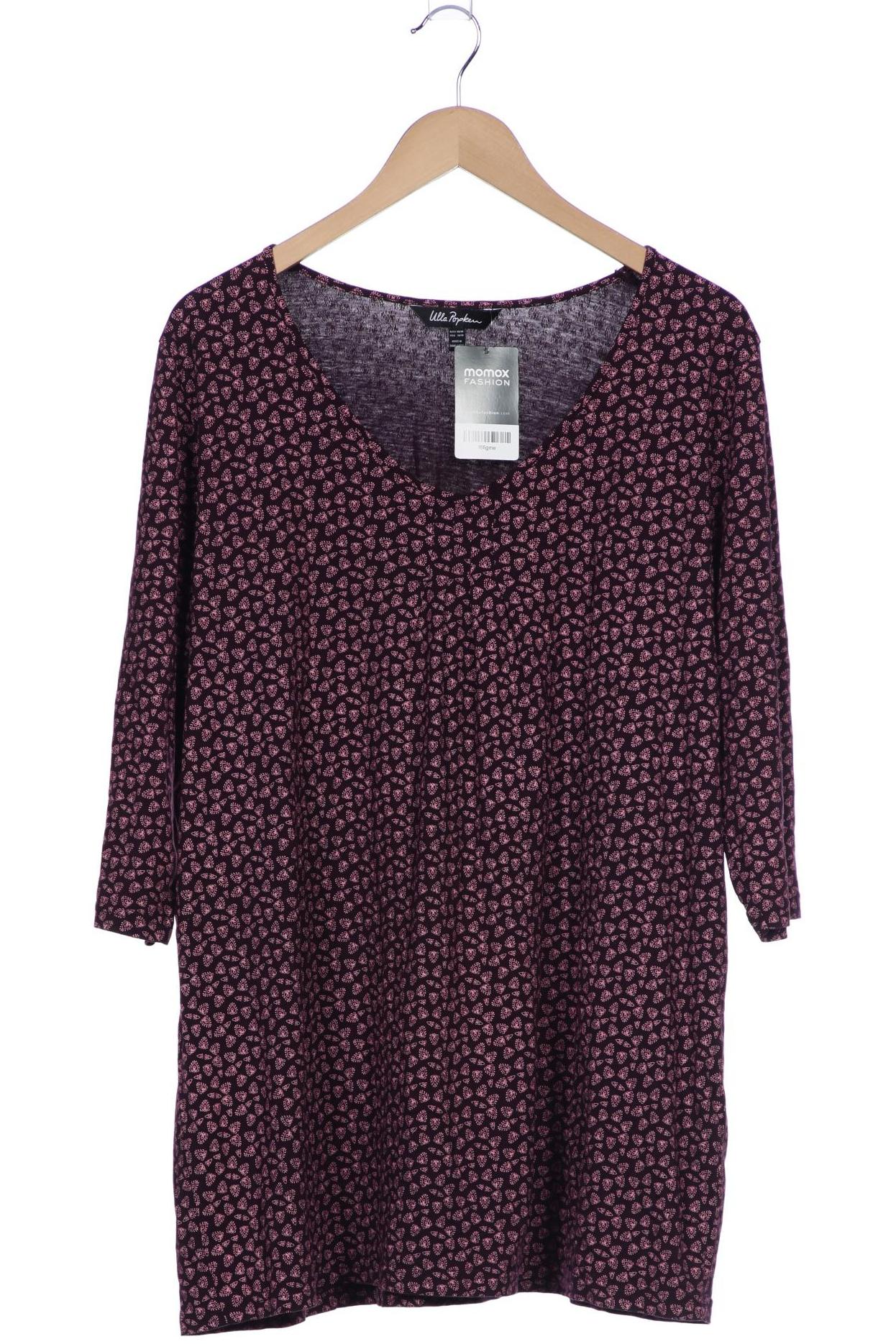 

Ulla Popken Damen Langarmshirt, bordeaux, Gr. 46