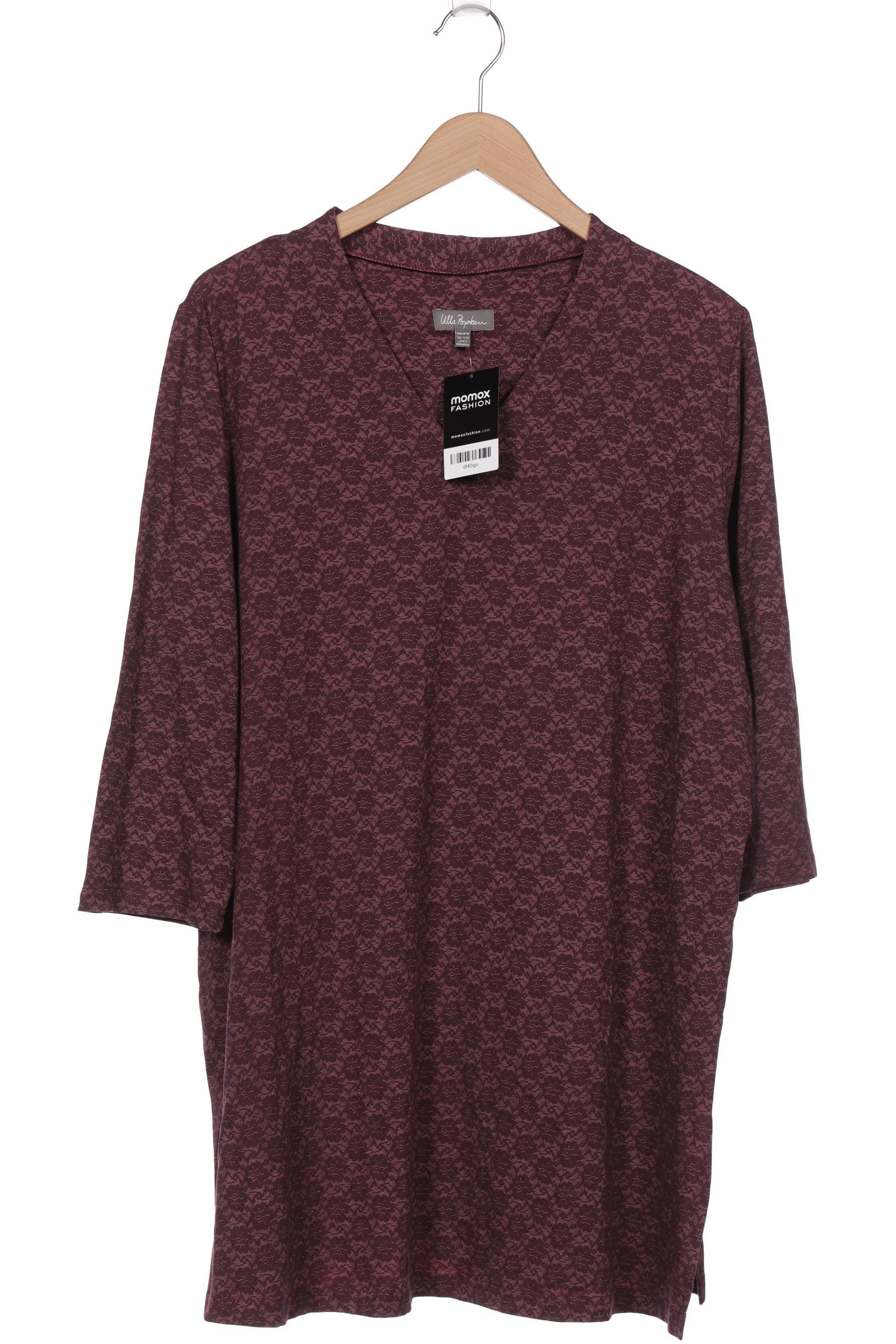 

Ulla Popken Damen Langarmshirt, bordeaux