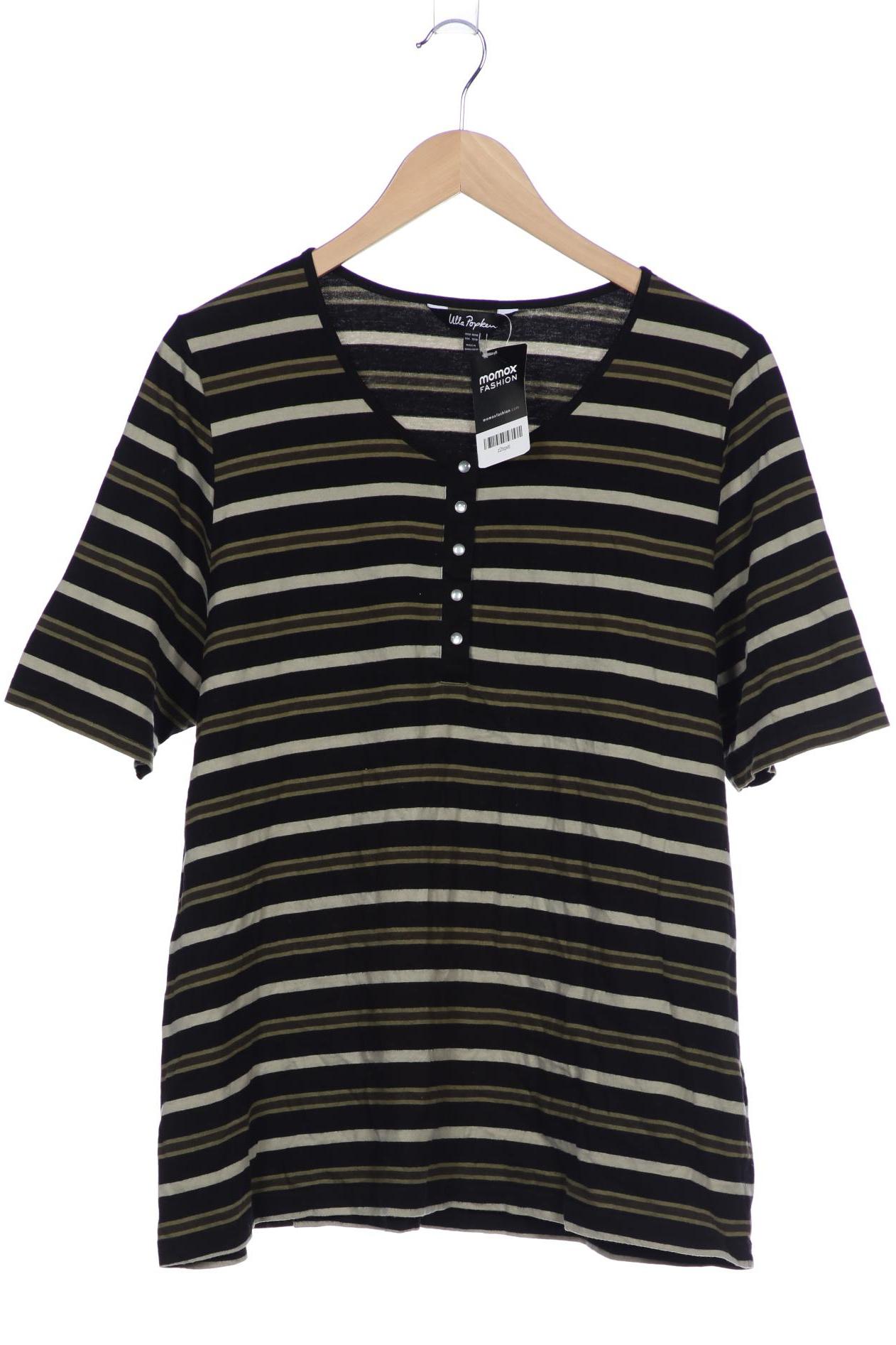 

Ulla Popken Damen T-Shirt, schwarz, Gr. 46