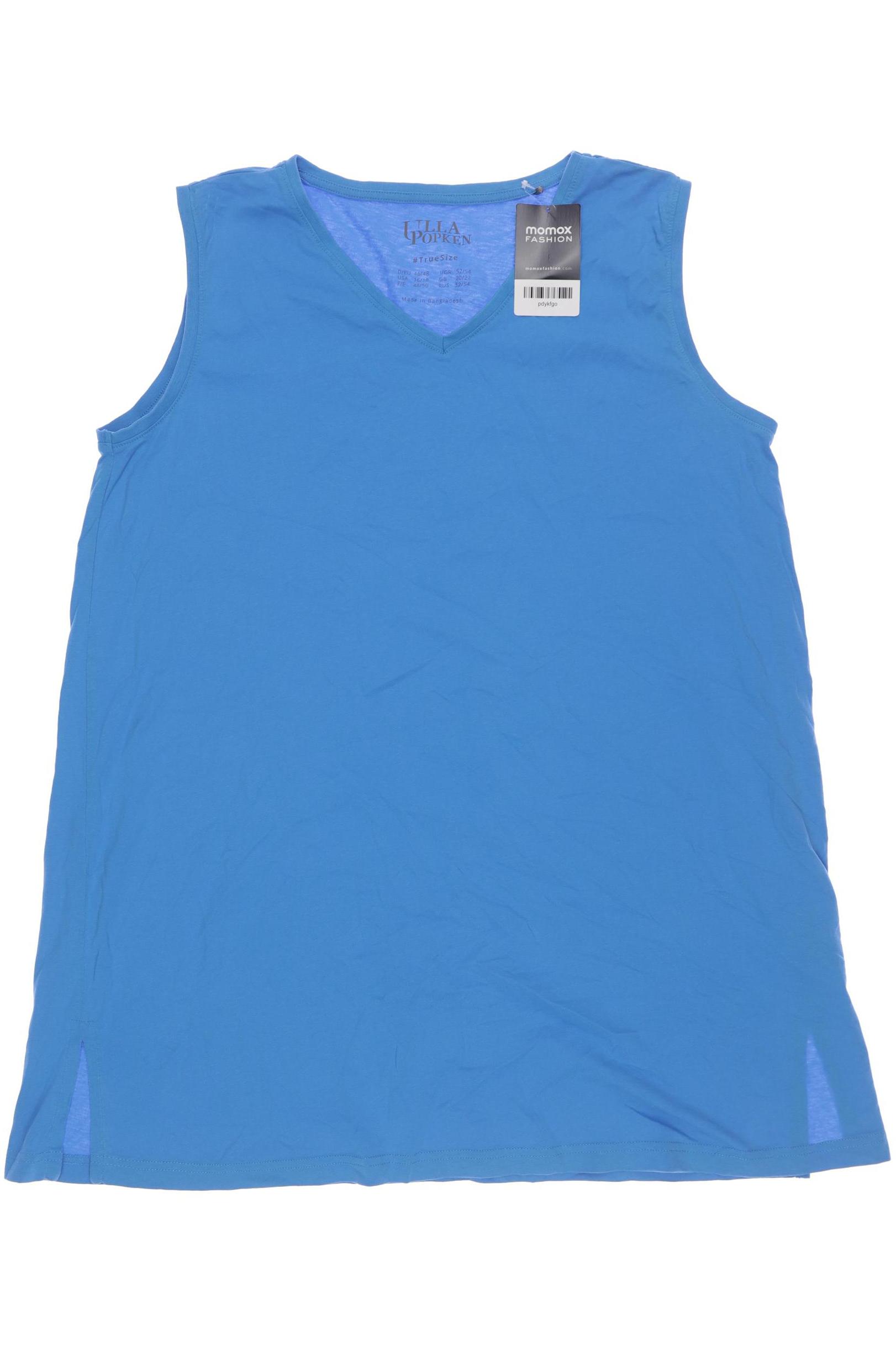 

Ulla Popken Damen Top, blau, Gr. 46