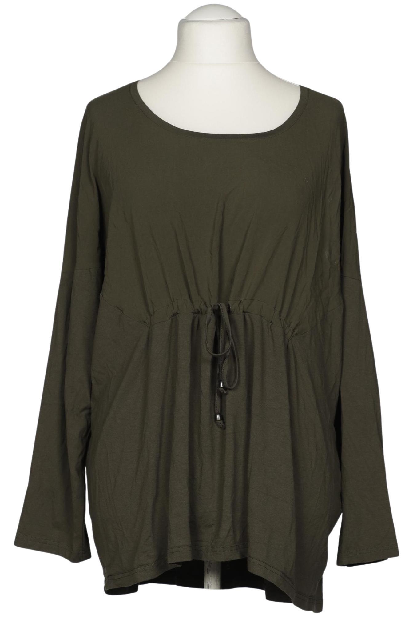 

Ulla Popken Damen Langarmshirt, grün, Gr. 54