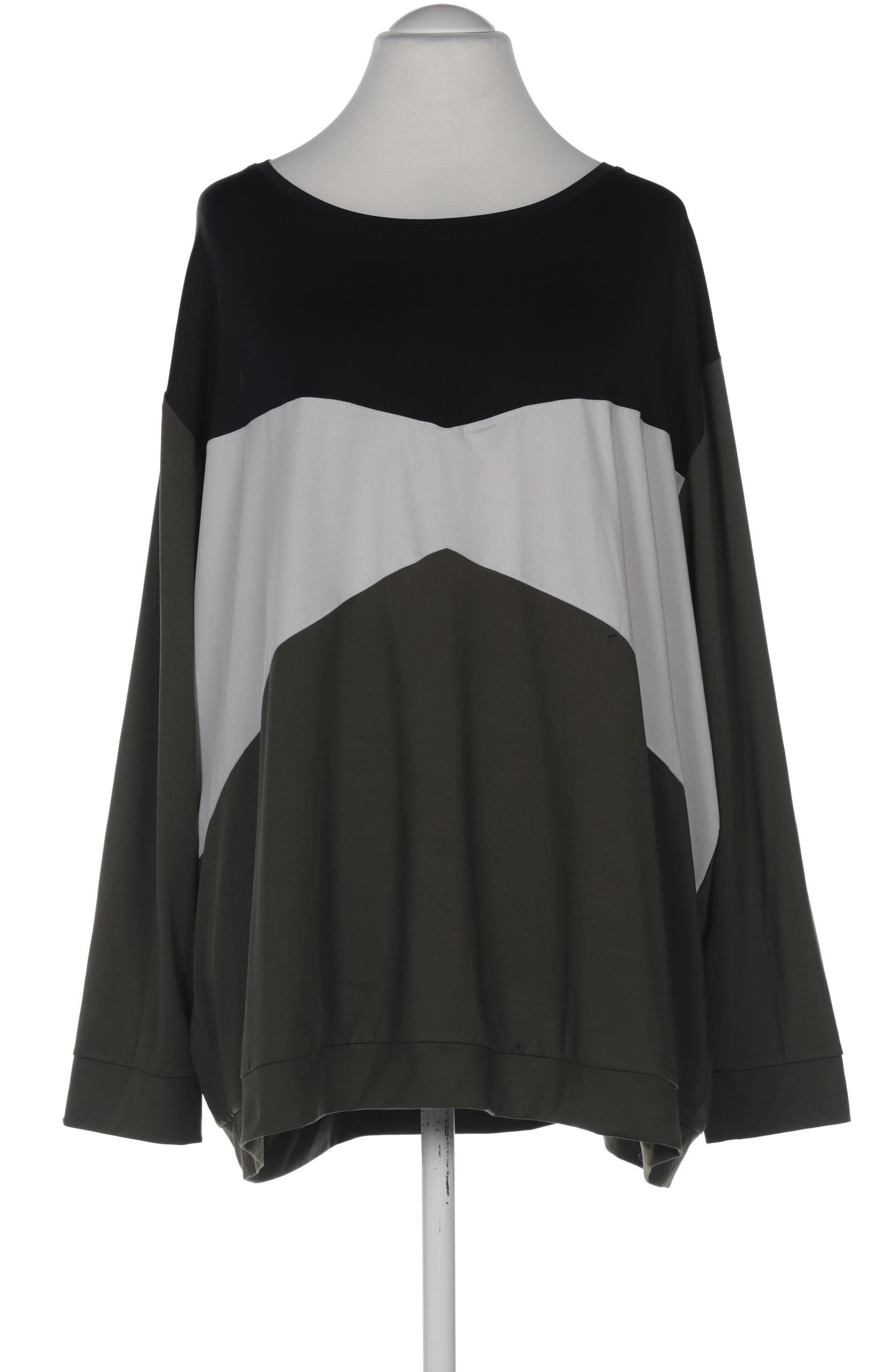 

Ulla Popken Damen Langarmshirt, grün, Gr. 54