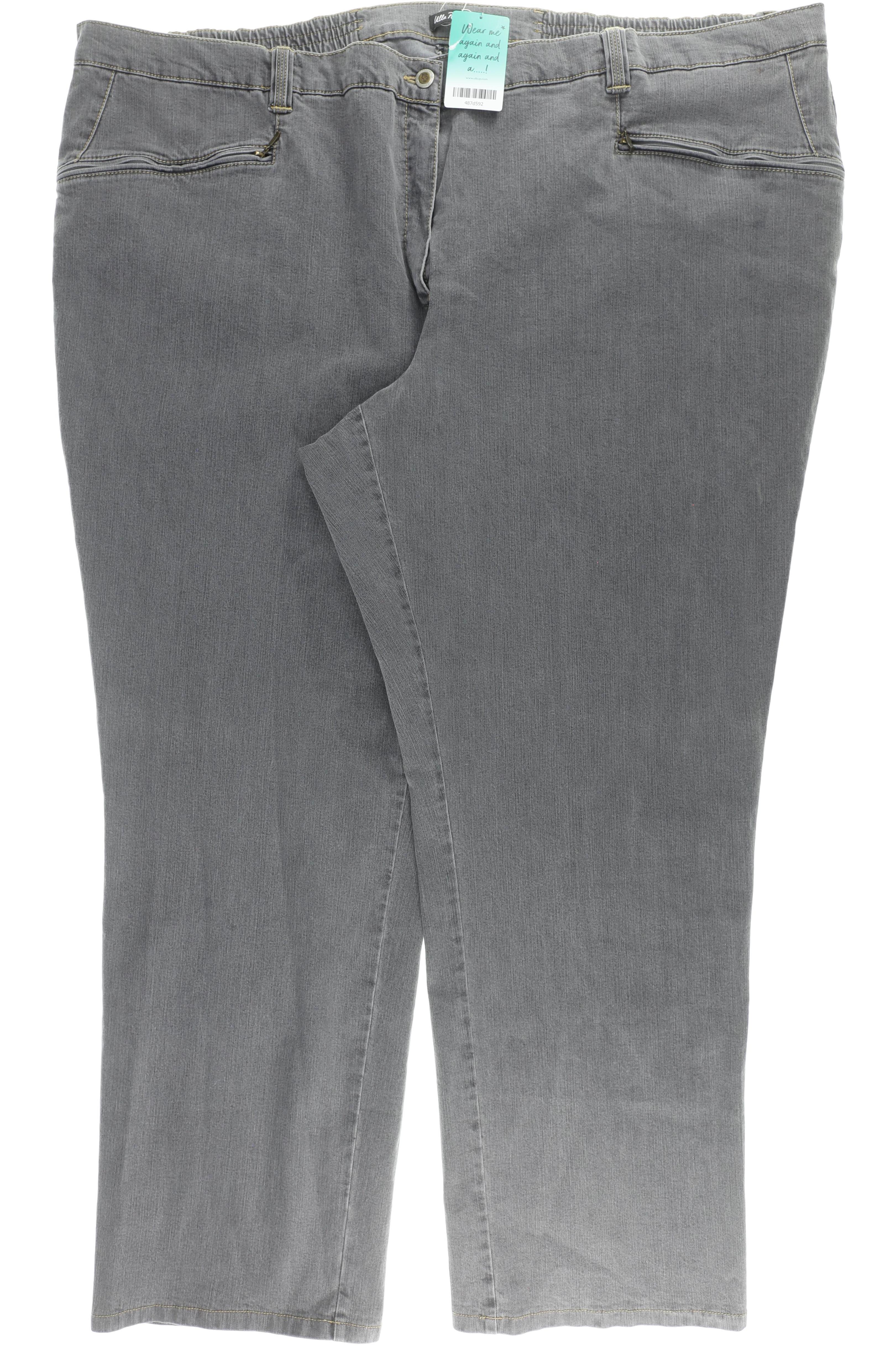 

Ulla Popken Damen Jeans, grau, Gr. 0