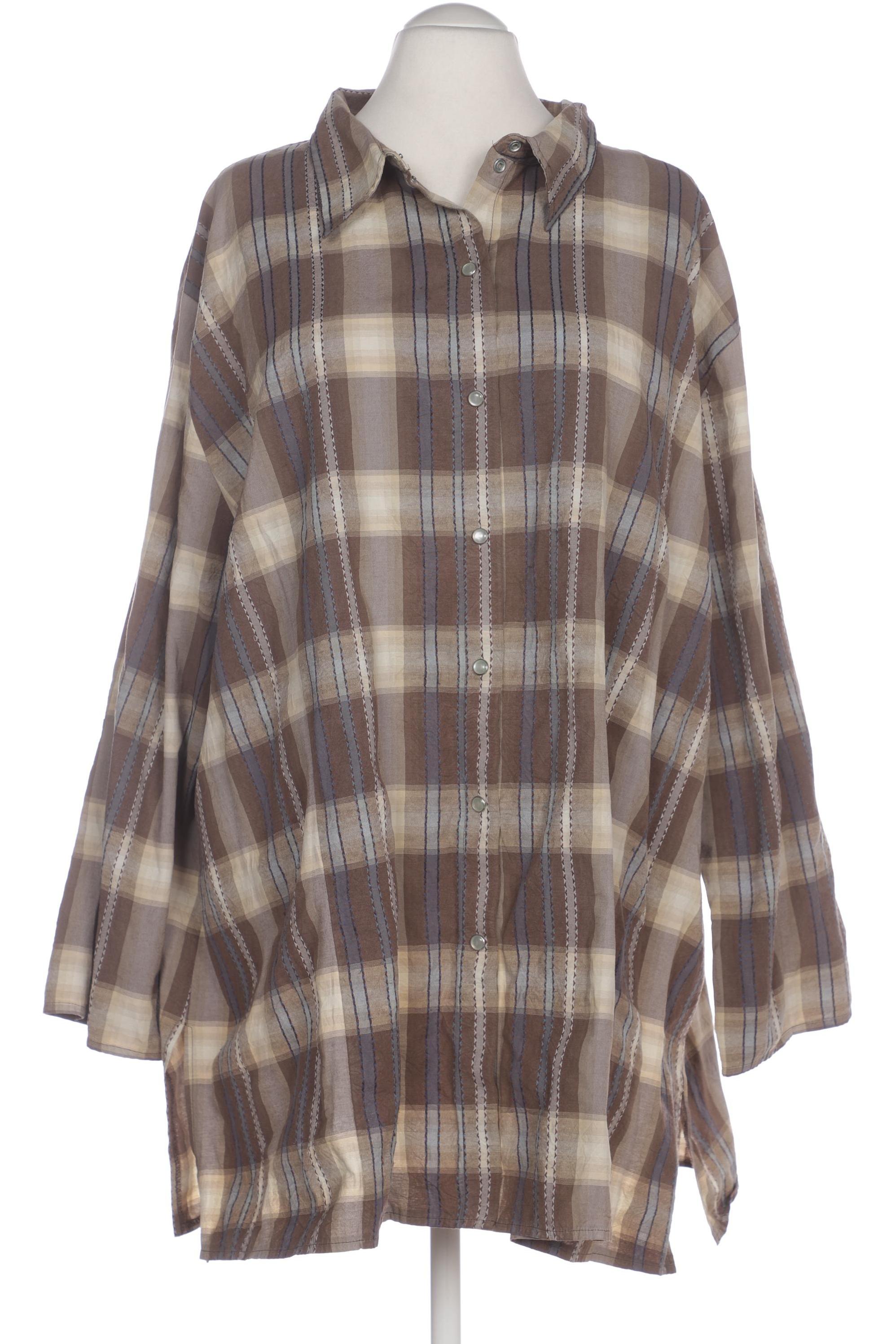 

Ulla Popken Damen Bluse, braun, Gr. 58