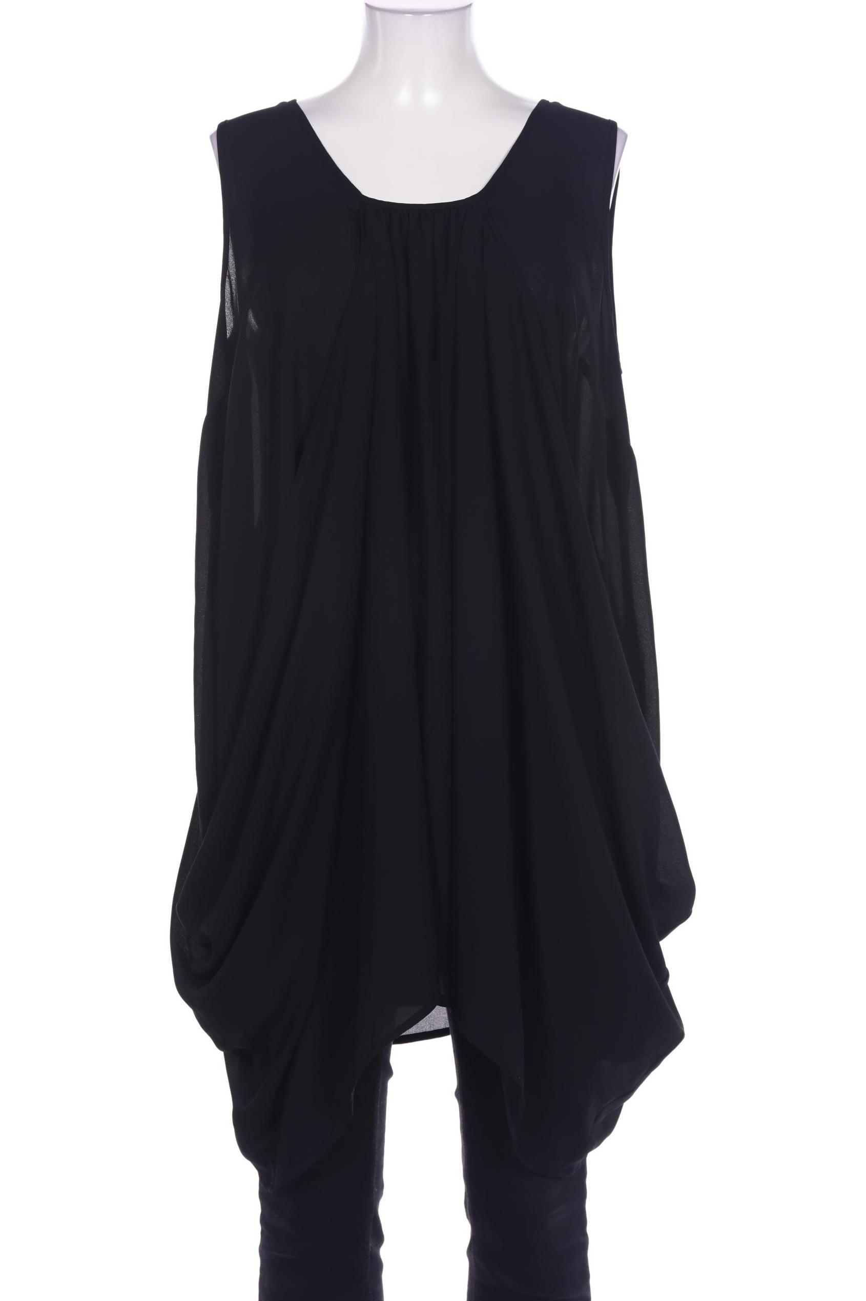 

Ulla Popken Damen Bluse, schwarz, Gr. 46