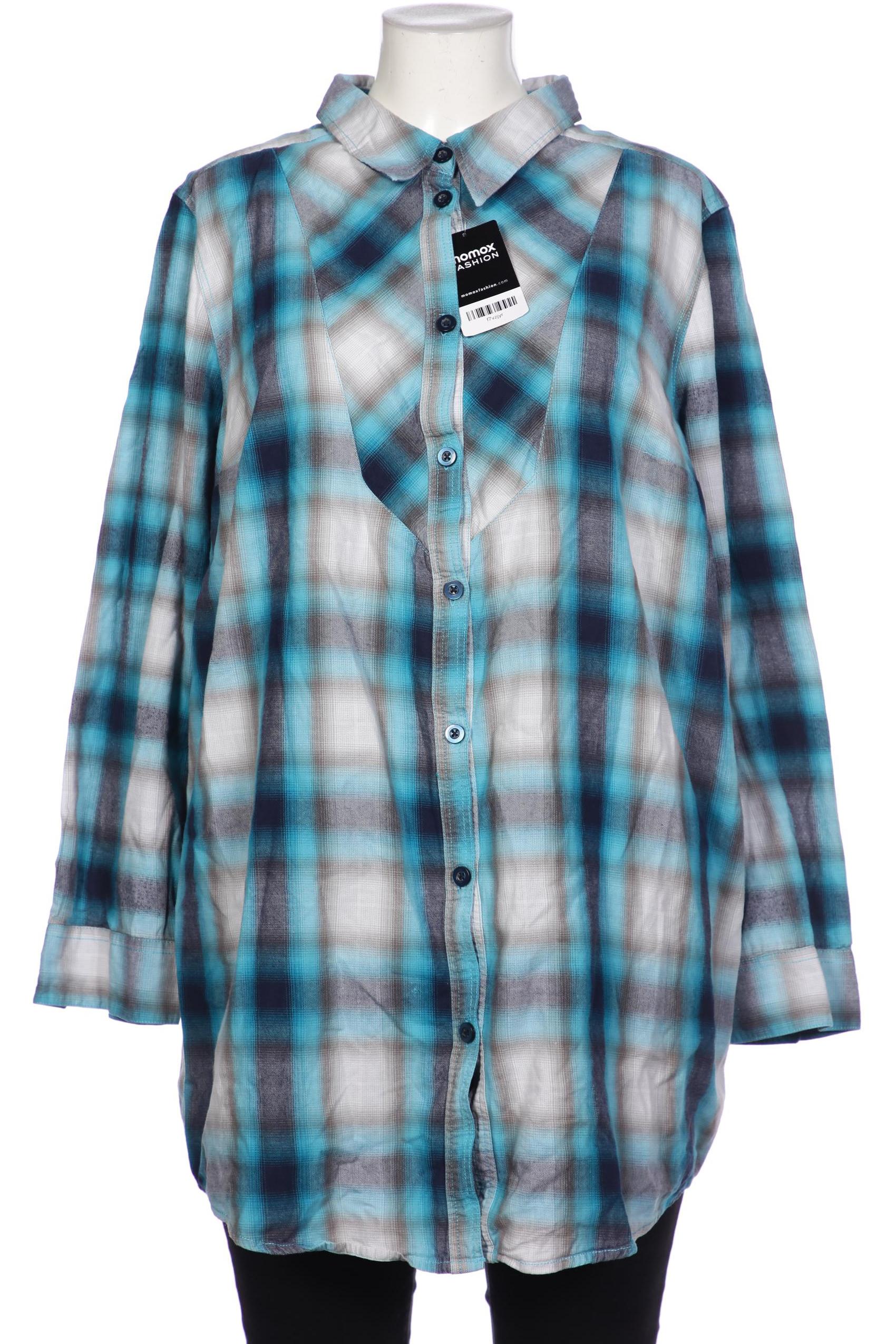

Ulla Popken Damen Bluse, blau, Gr. 50