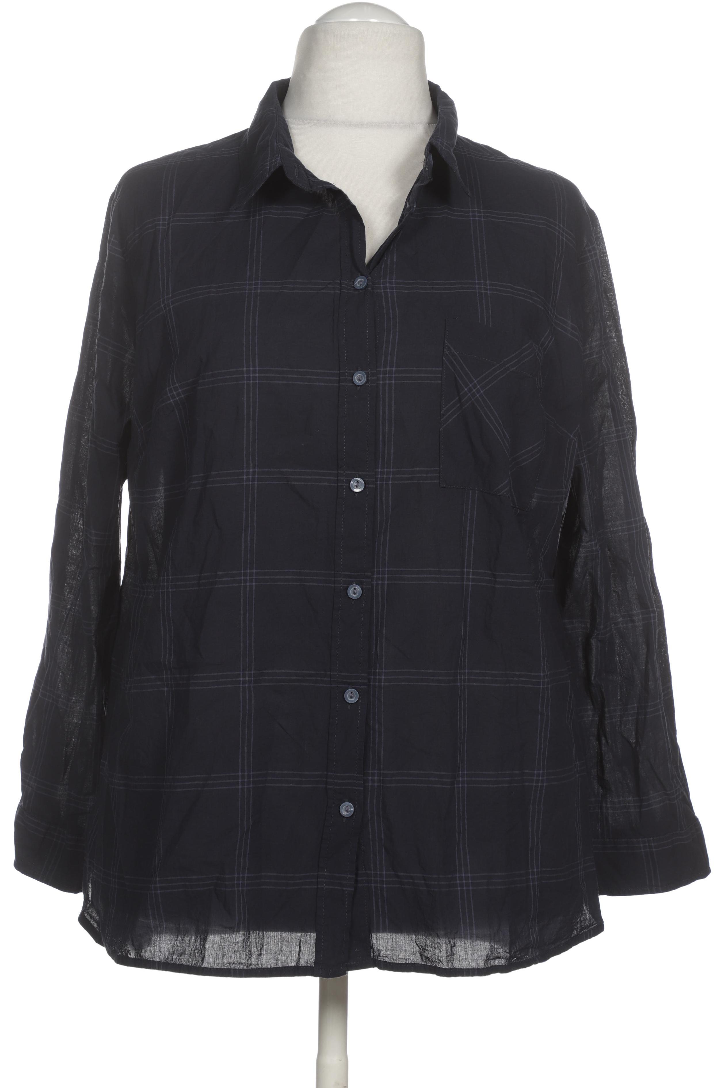 

Ulla Popken Damen Bluse, blau, Gr. 48