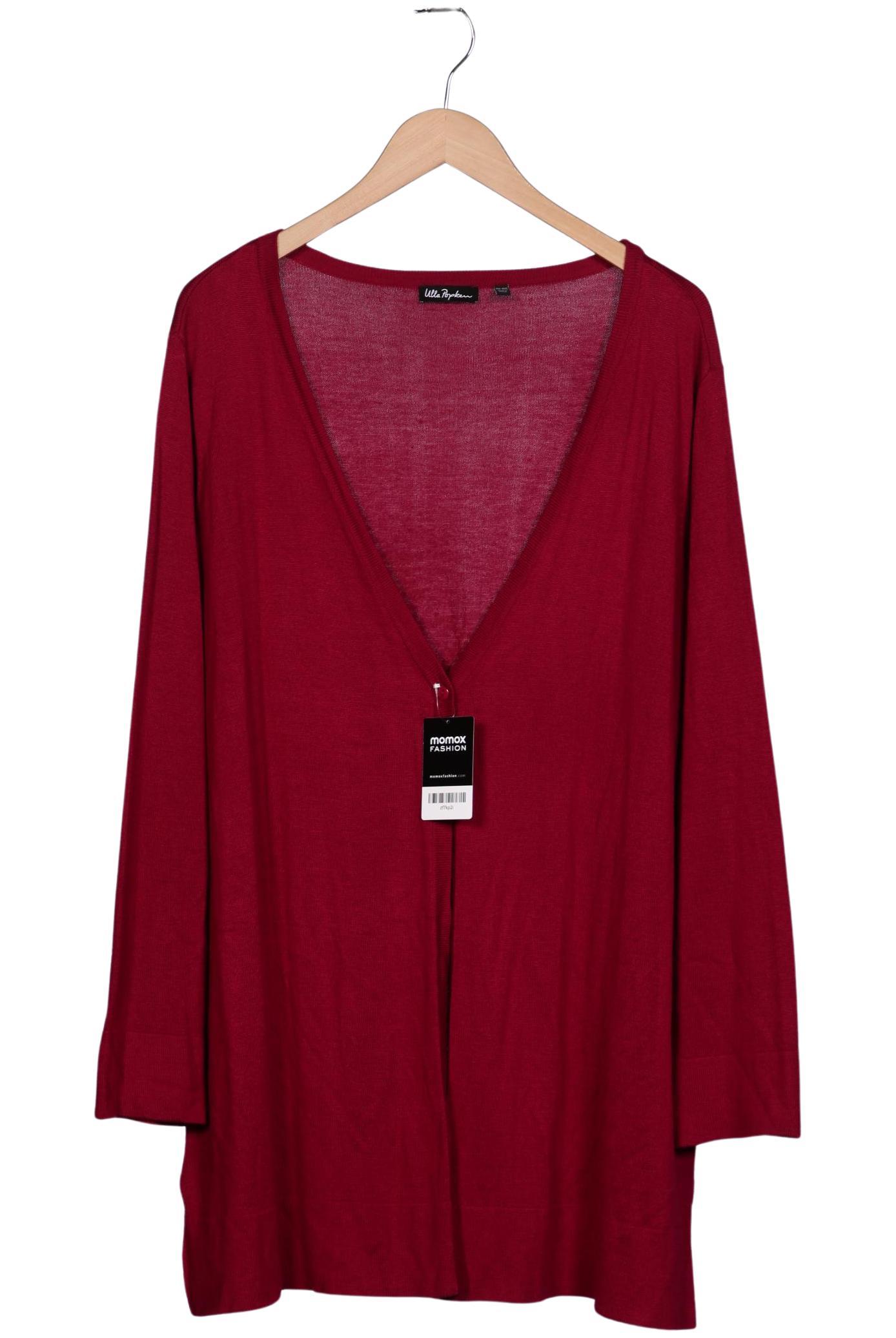 

Ulla Popken Damen Strickjacke, bordeaux, Gr. 50