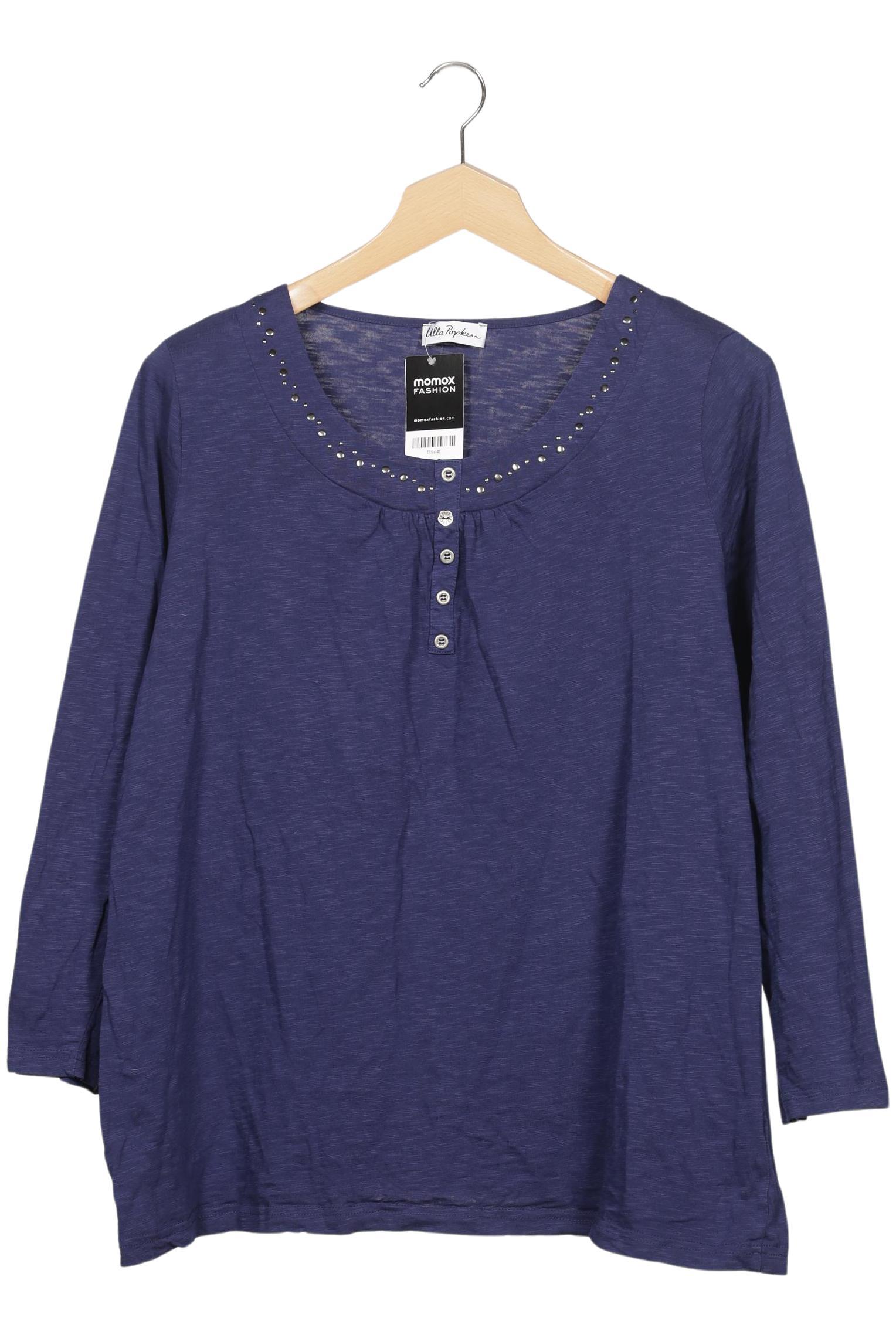 

Ulla Popken Damen Langarmshirt, marineblau, Gr. 50