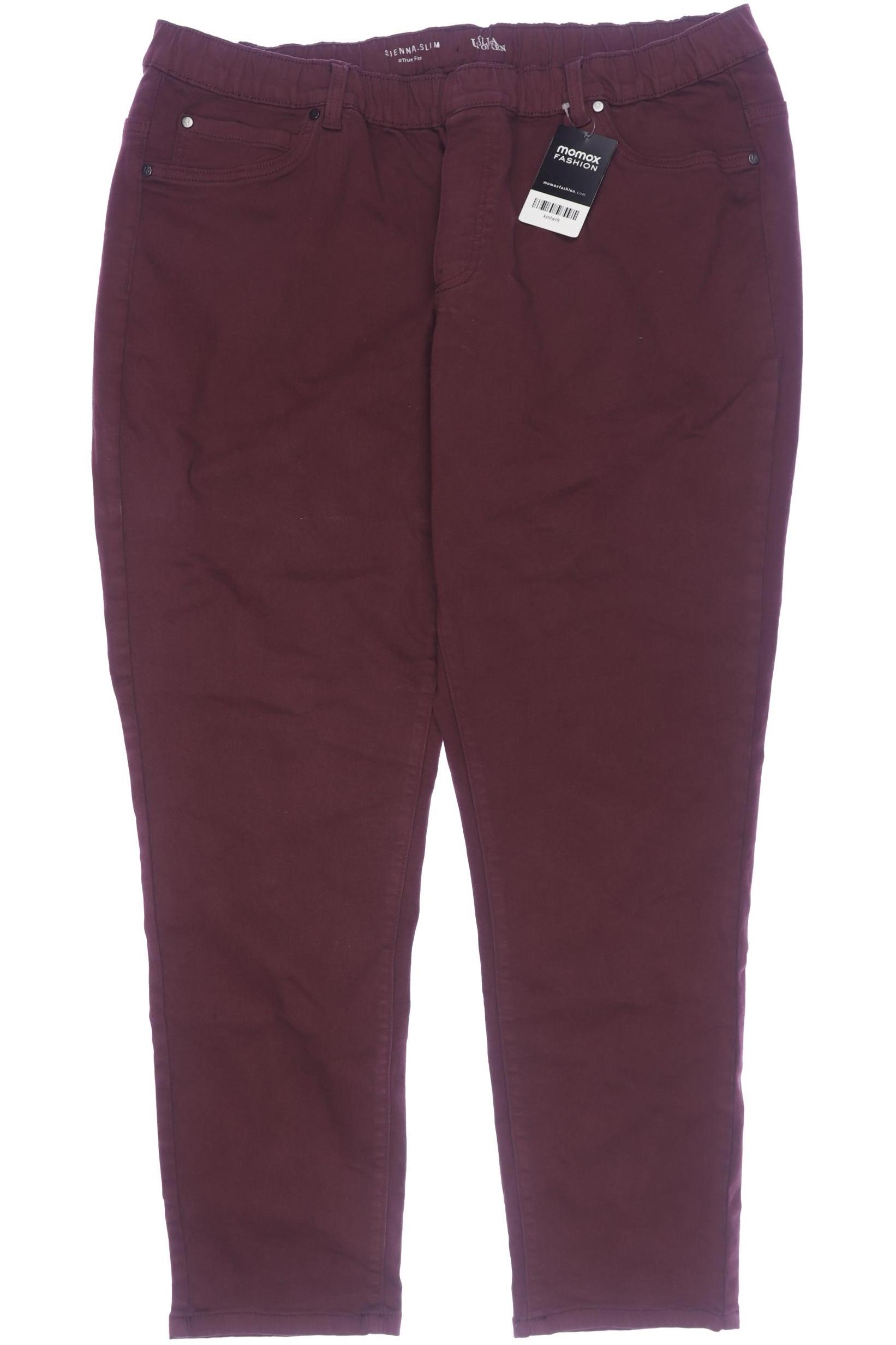 

Ulla Popken Damen Stoffhose, bordeaux, Gr. 50