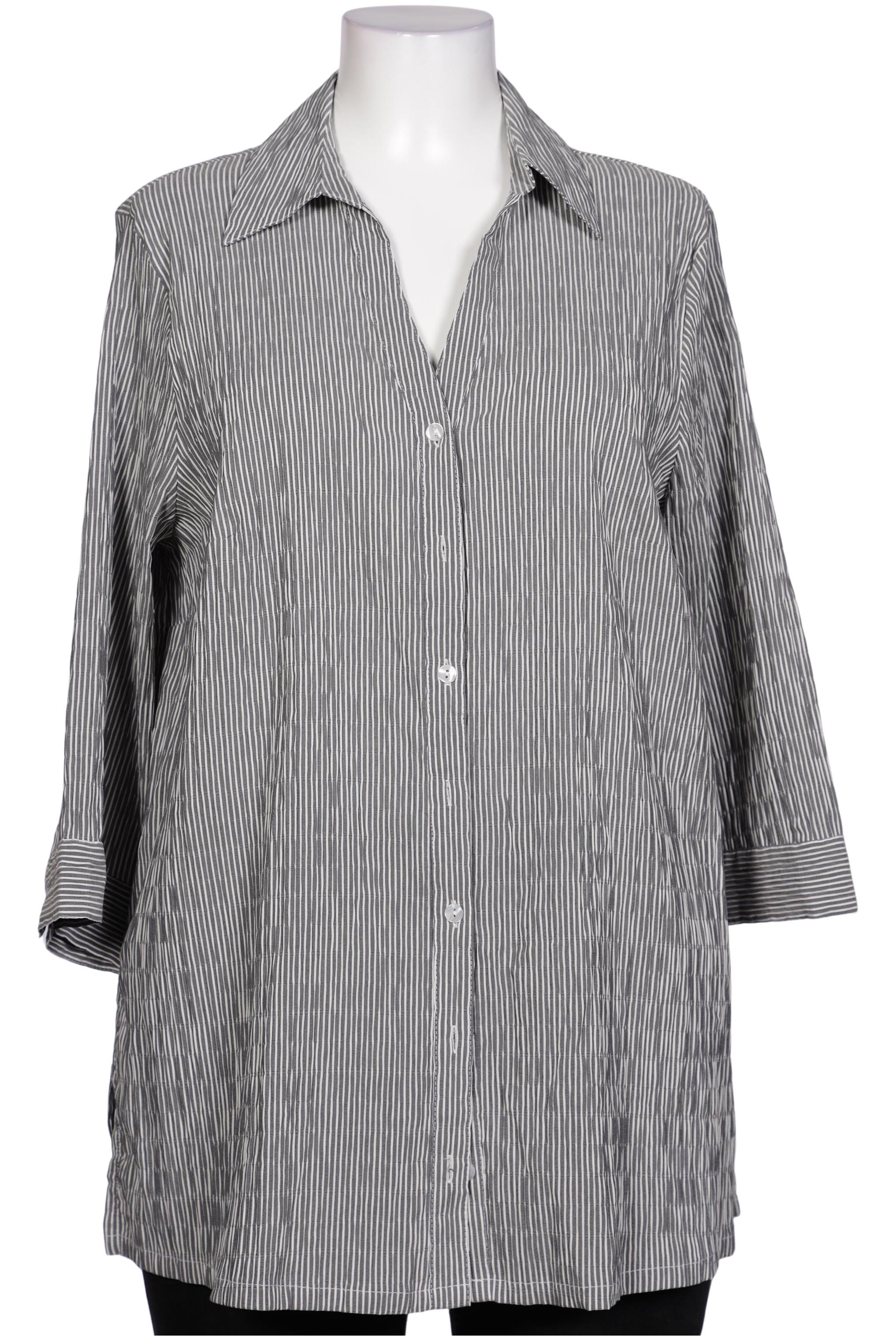 

Ulla Popken Damen Bluse, grau, Gr. 46