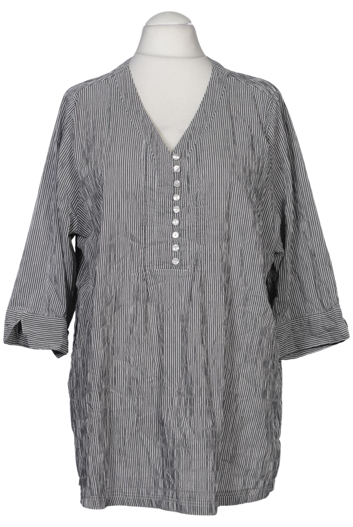 

Ulla Popken Damen Bluse, grau, Gr. 50