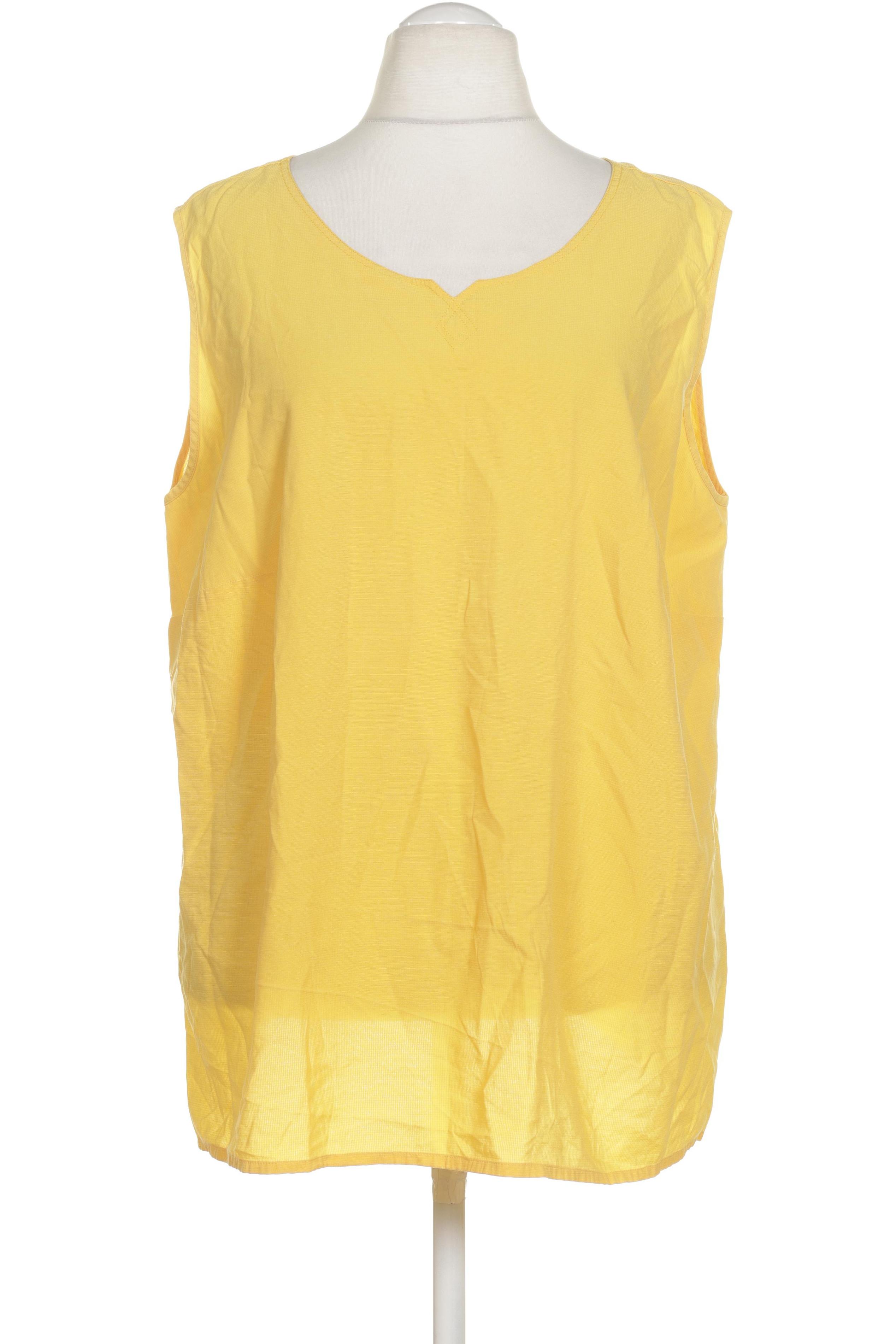 

Ulla Popken Damen Bluse, gelb, Gr. 54