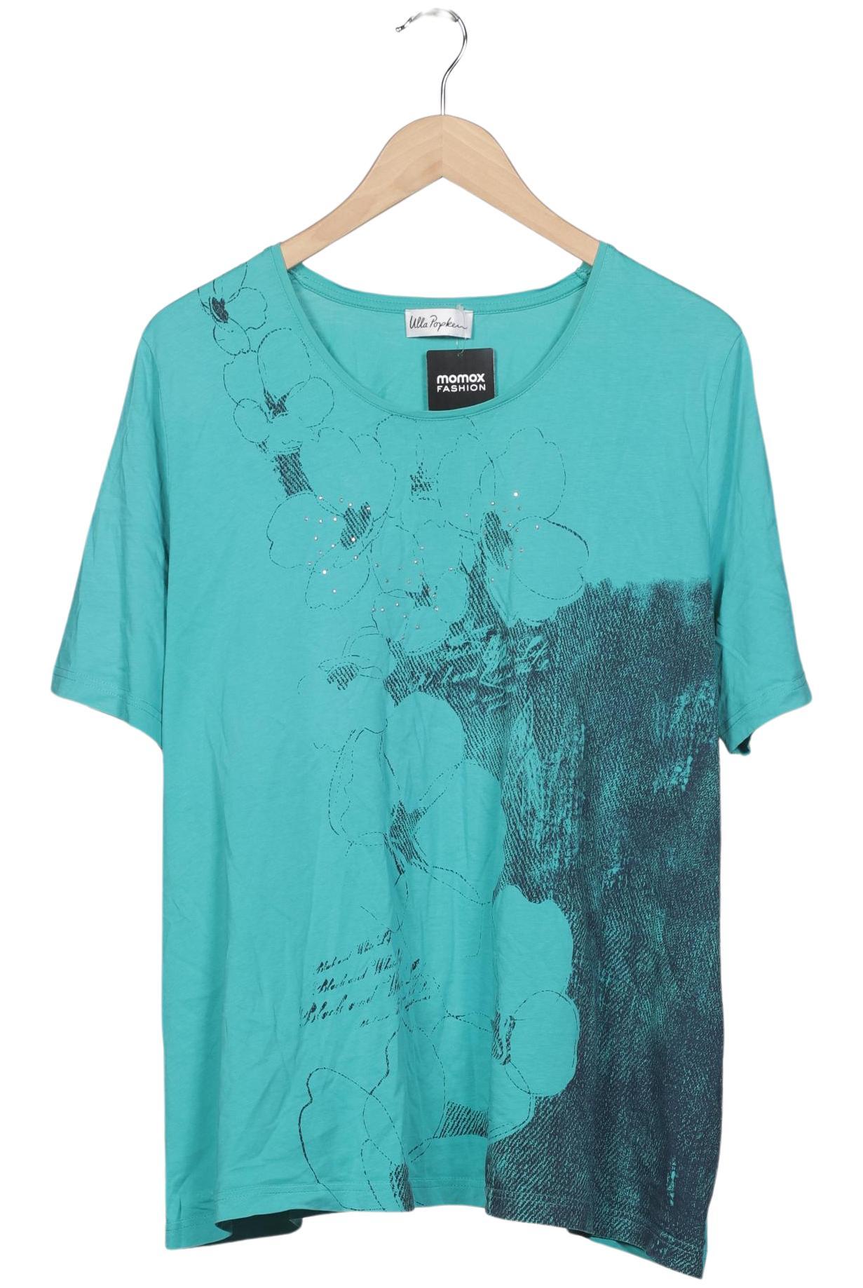 

Ulla Popken Damen T-Shirt, türkis, Gr. 50