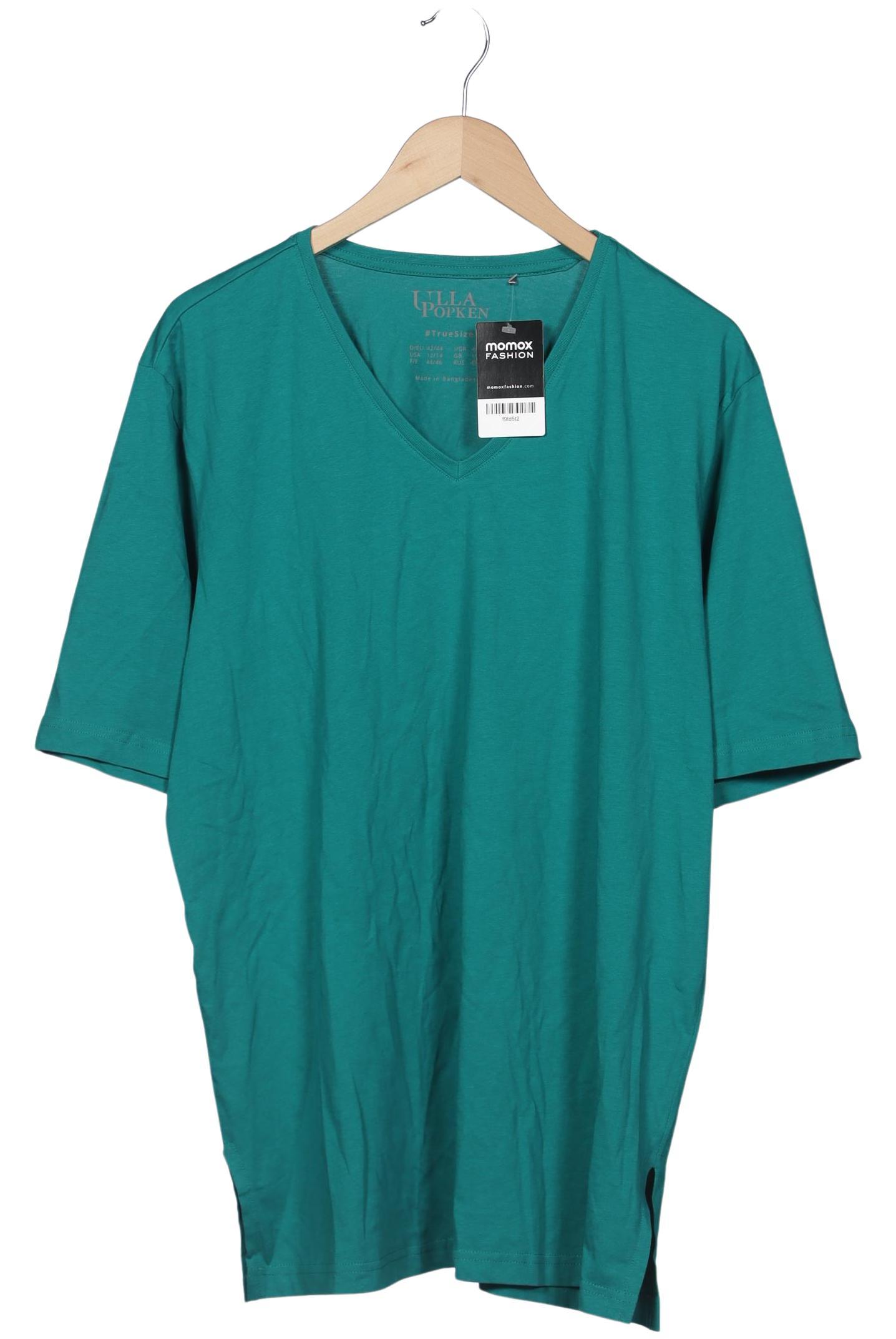 

Ulla Popken Damen T-Shirt, grün, Gr. 42