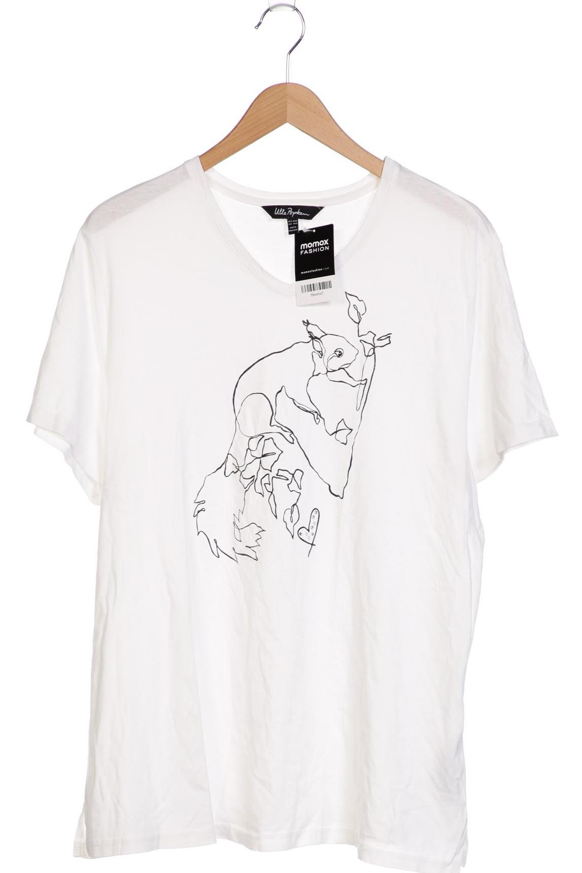 

Ulla Popken Damen T-Shirt, weiß, Gr. 46