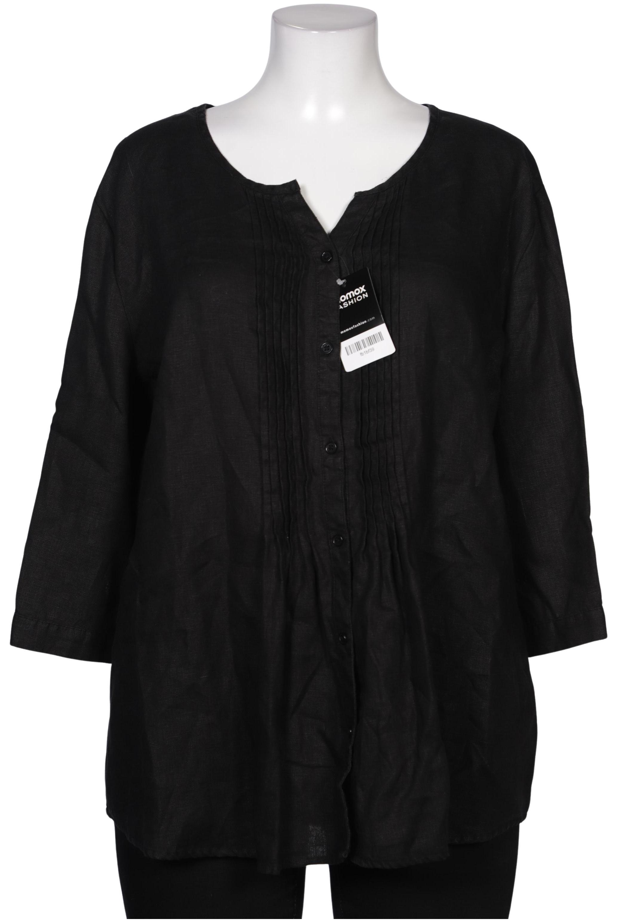 

Ulla Popken Damen Bluse, schwarz, Gr. 46