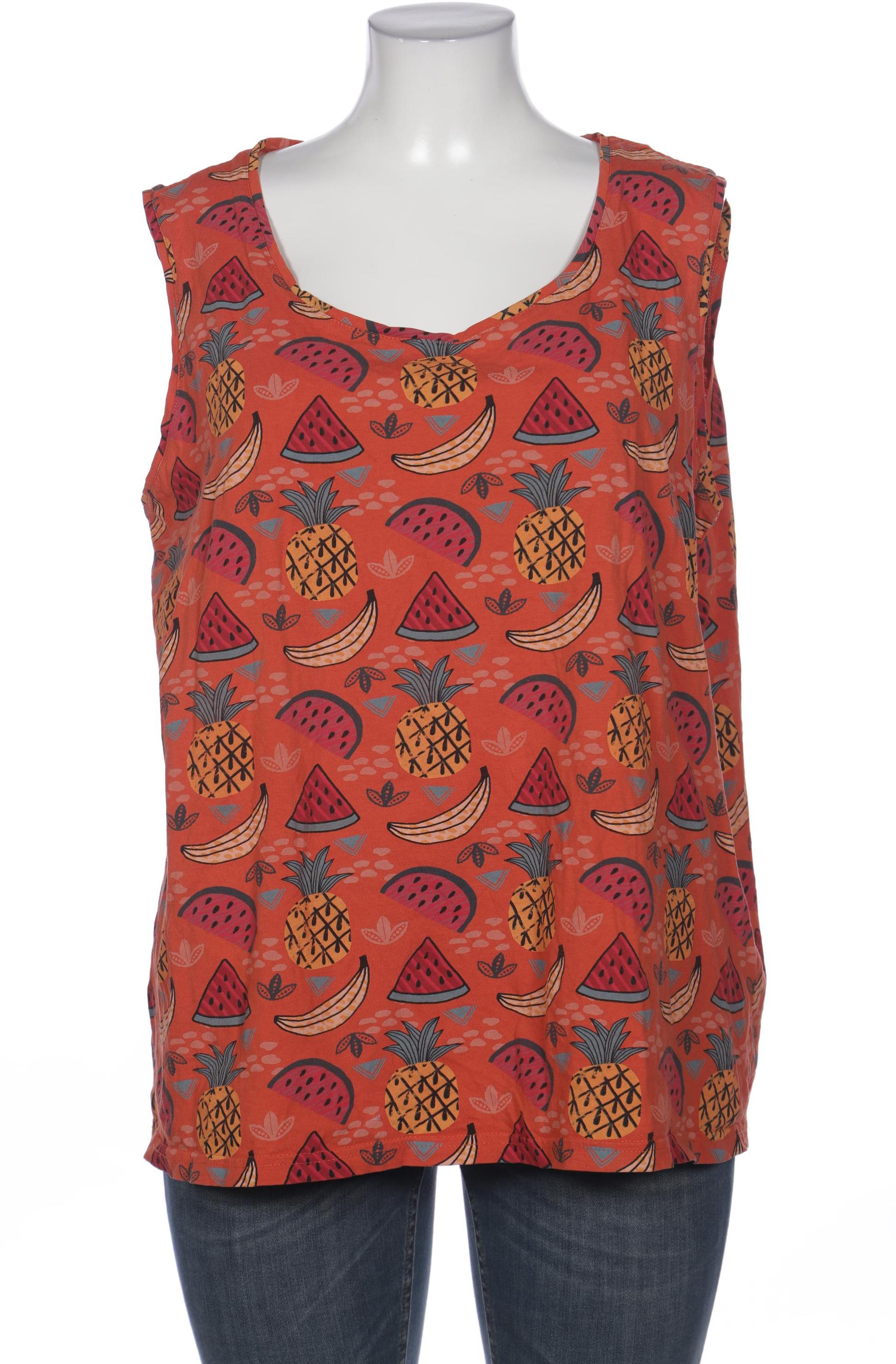 

Ulla Popken Damen Top, orange, Gr. 50