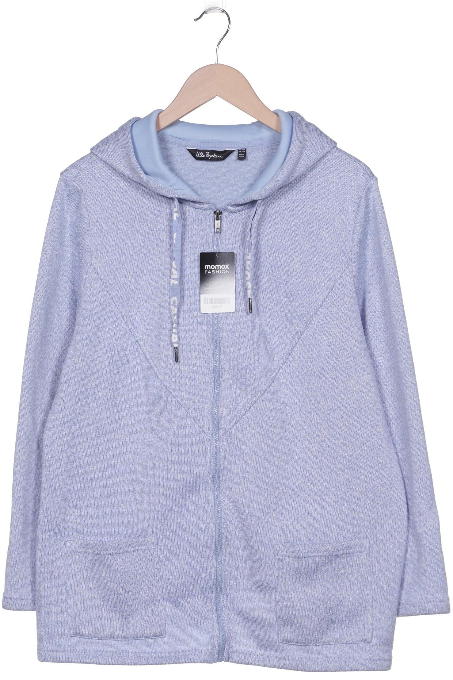 

Ulla Popken Damen Kapuzenpullover, blau