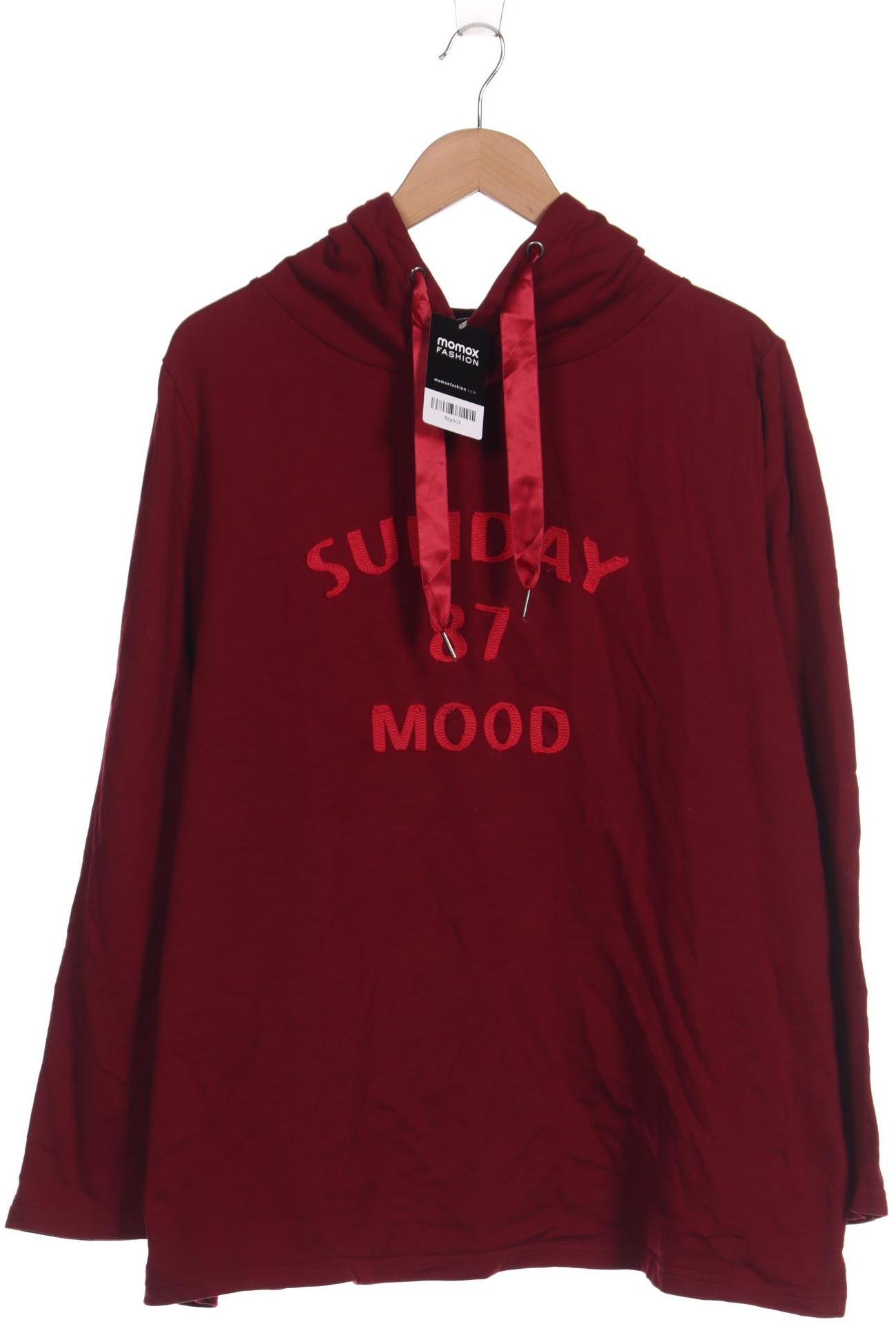 

Ulla Popken Damen Sweatshirt, bordeaux, Gr. 46