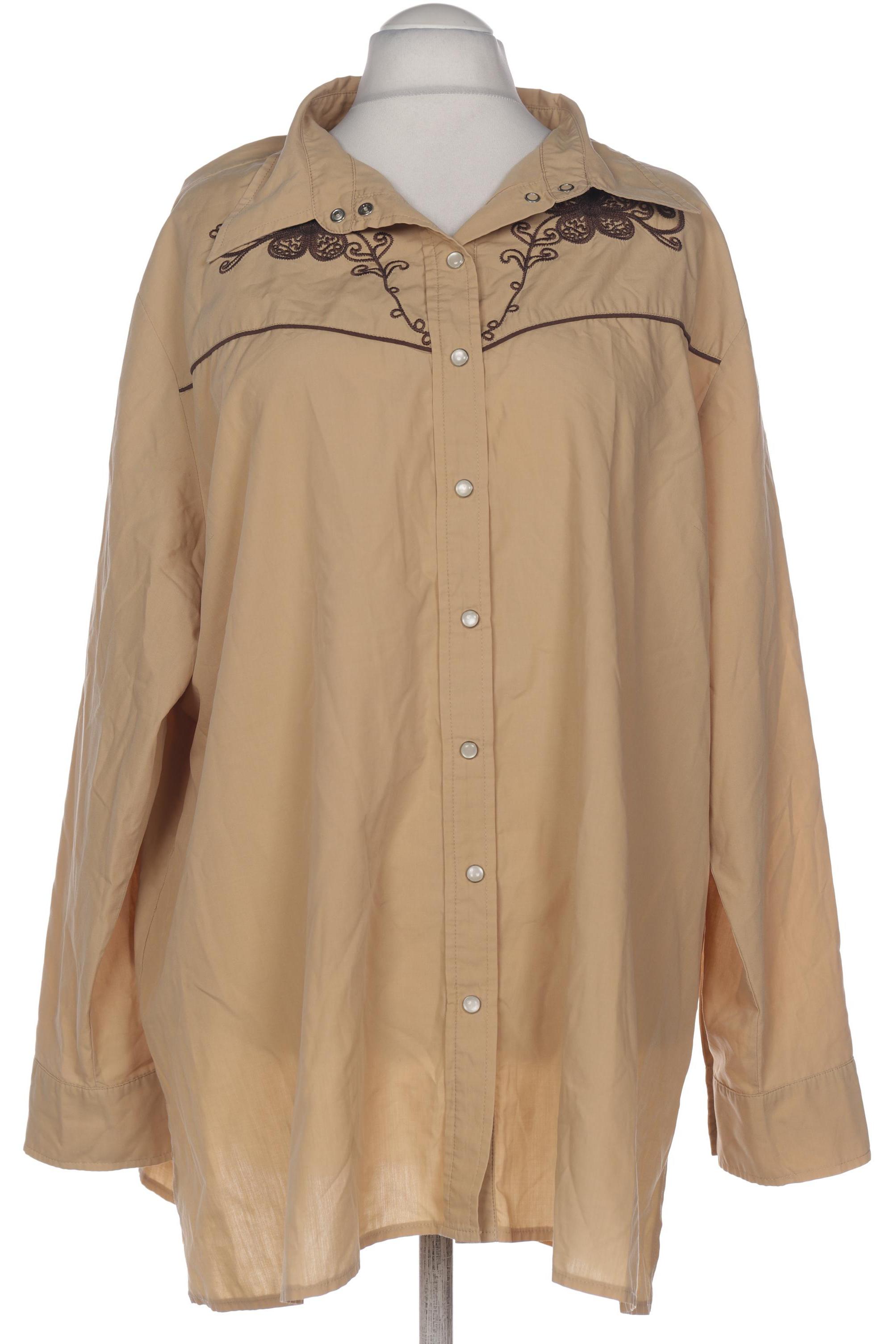 

Ulla Popken Damen Bluse, beige, Gr. 60