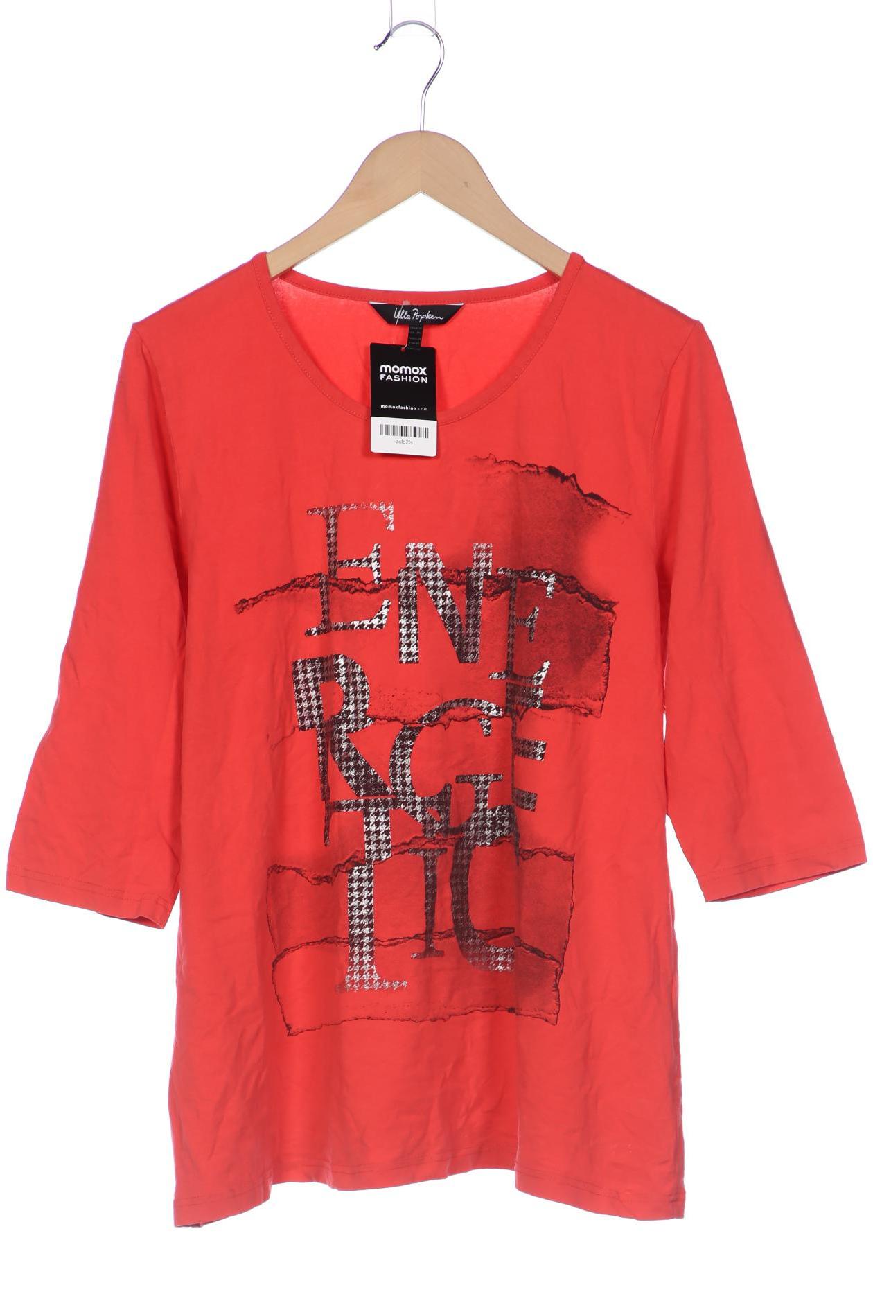 

Ulla Popken Damen Langarmshirt, rot, Gr. 42