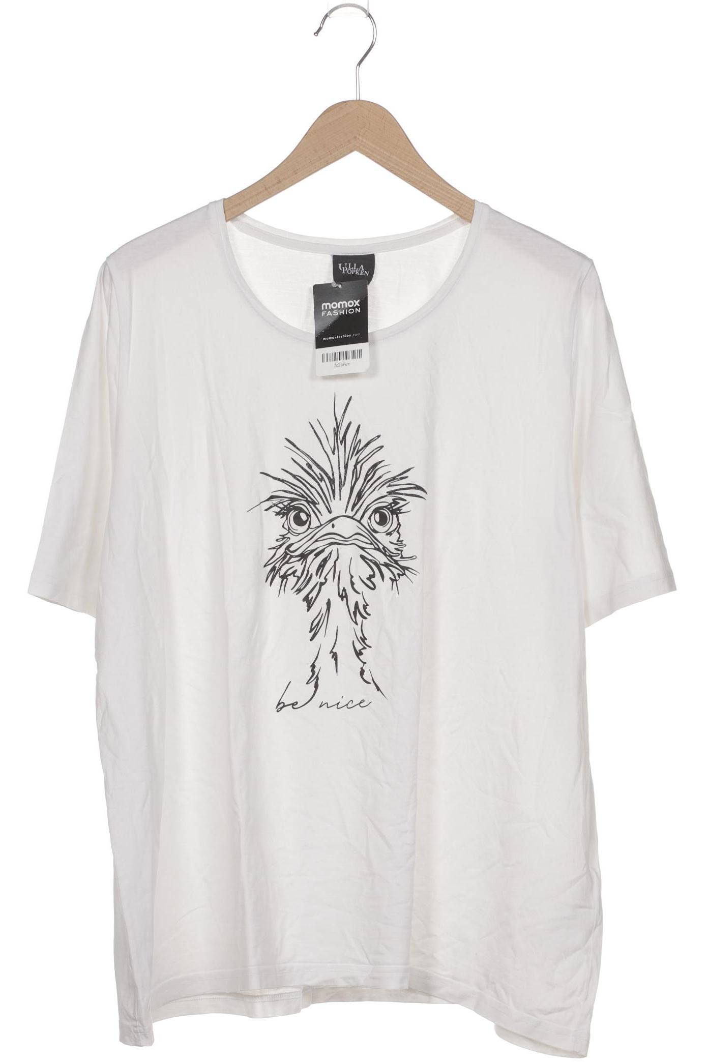 

Ulla Popken Damen T-Shirt, weiß, Gr. 50