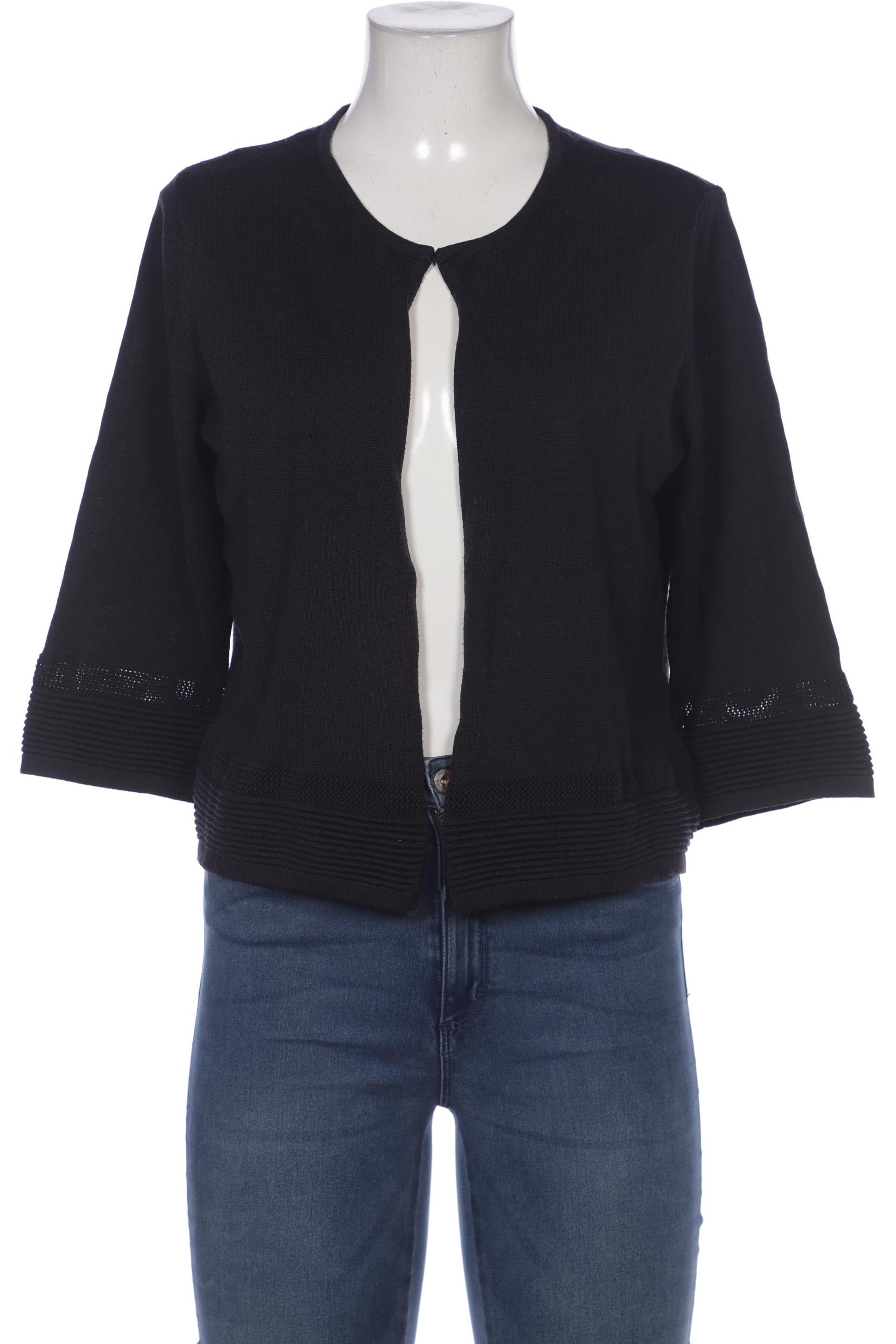 

Ulla Popken Damen Strickjacke, schwarz, Gr. 42