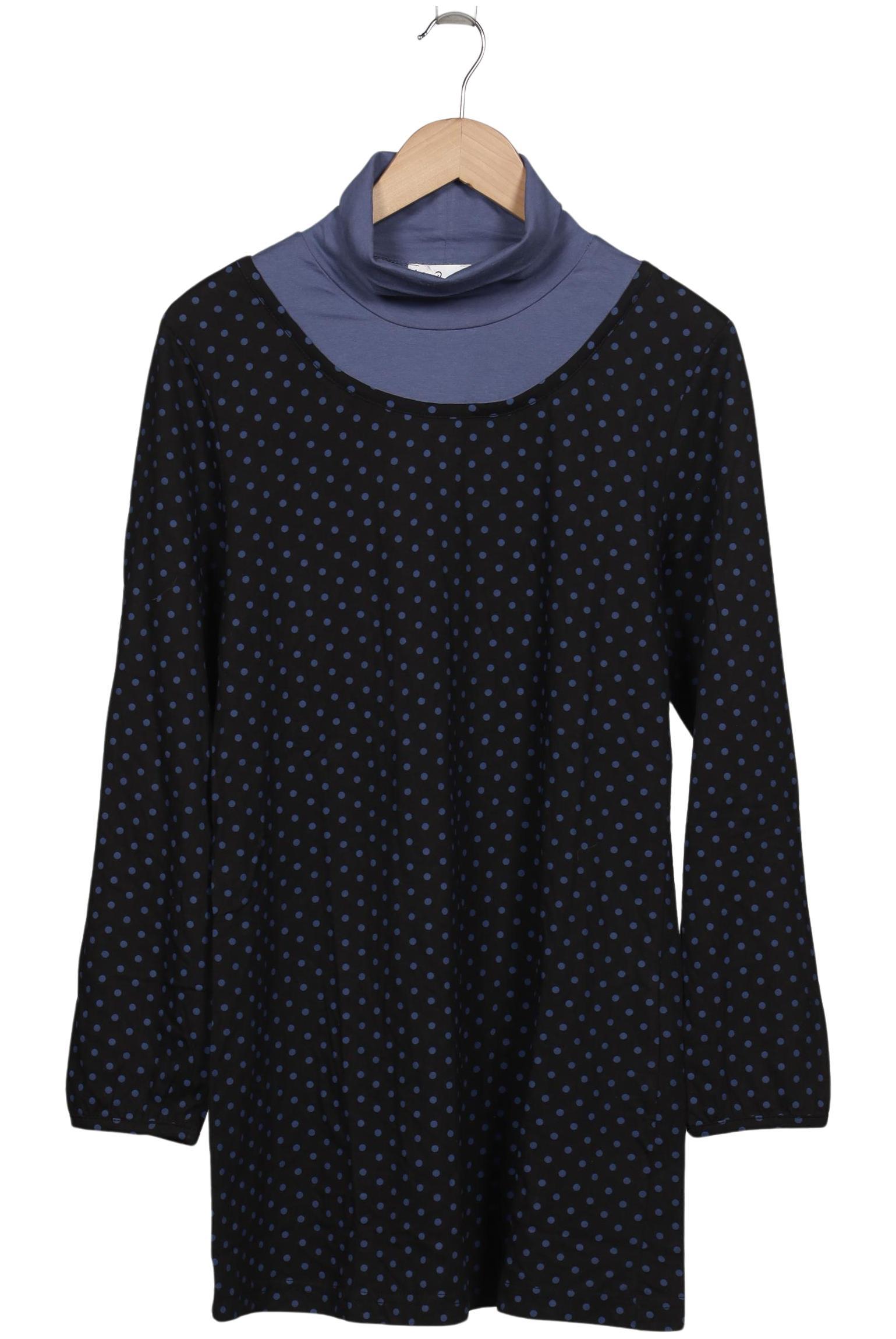 

Ulla Popken Damen Langarmshirt, marineblau, Gr. 42