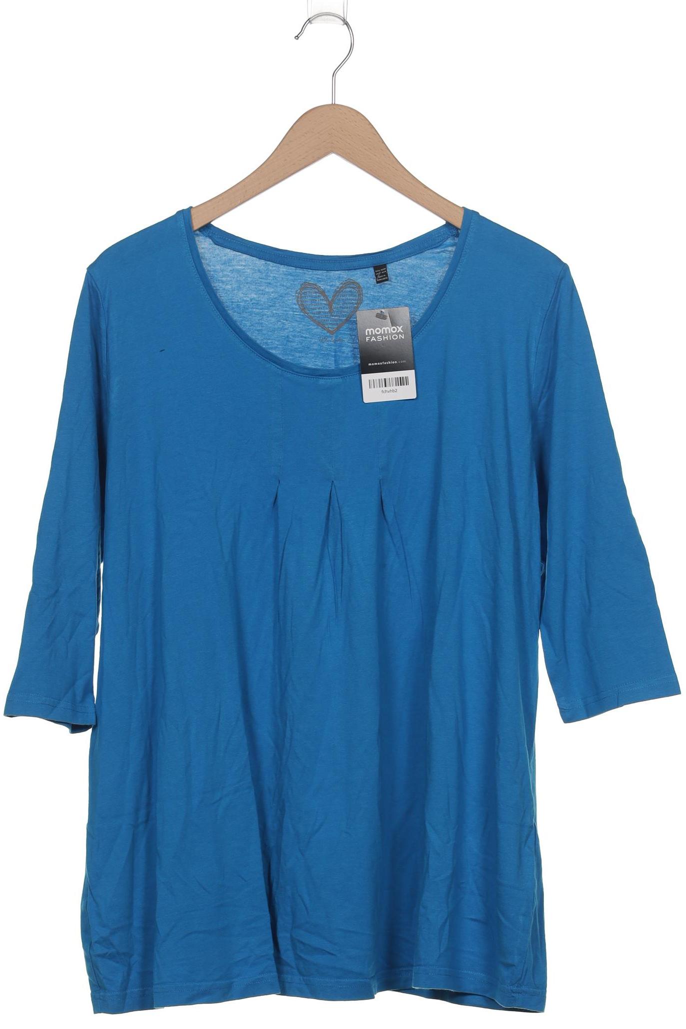 

Ulla Popken Damen T-Shirt, blau, Gr. 46