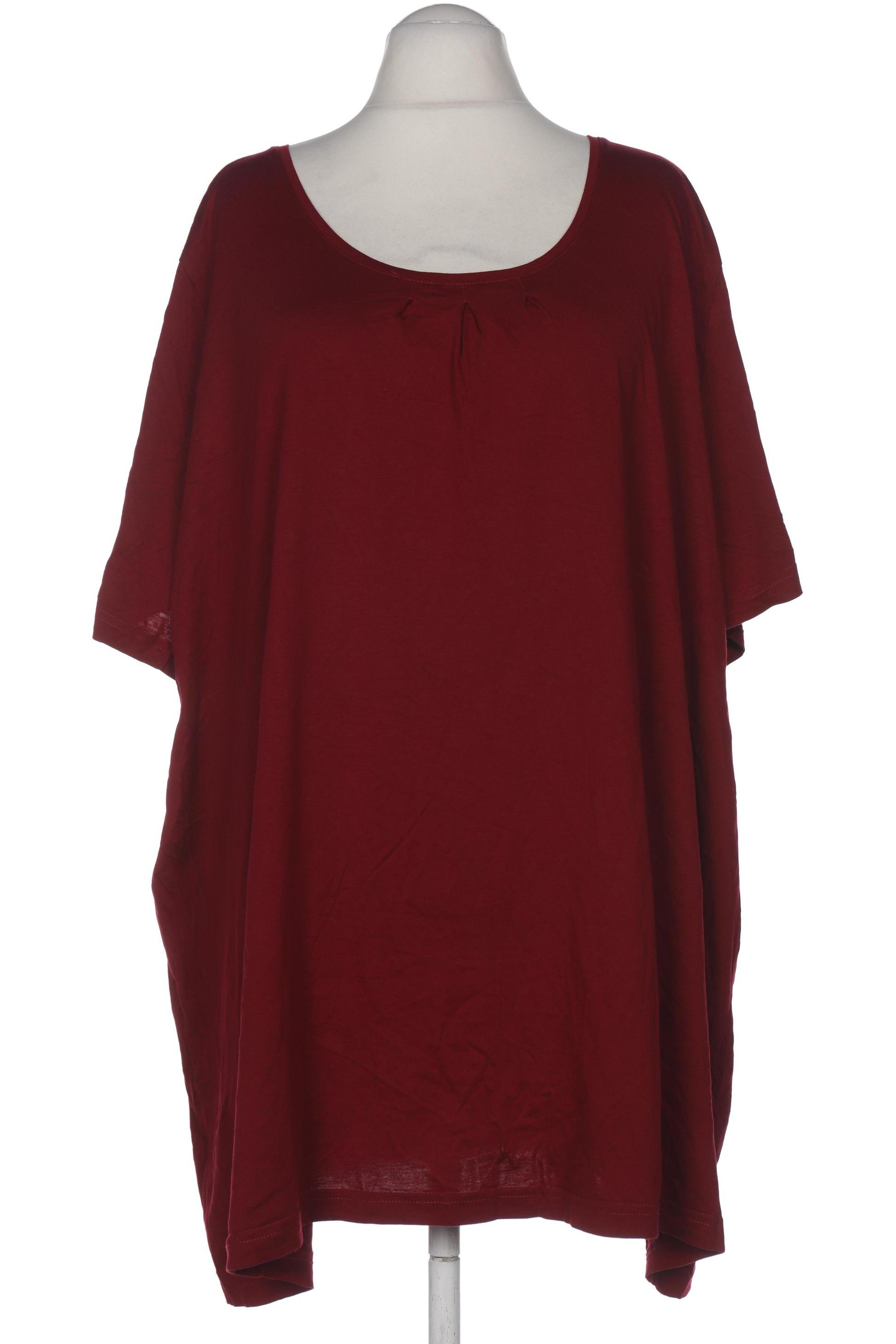

Ulla Popken Damen T-Shirt, bordeaux, Gr. 62
